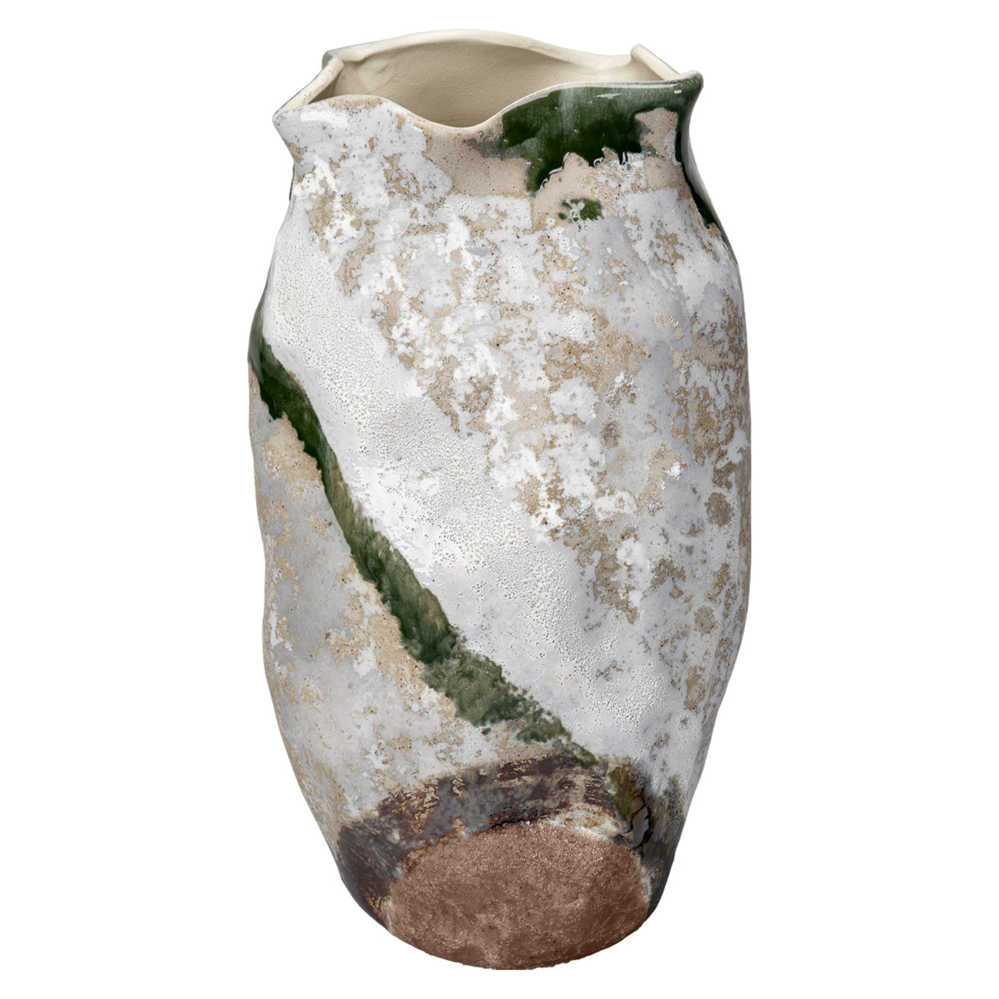 Sandcastle Ceramic Decorative Vase, Large by Jamie Young