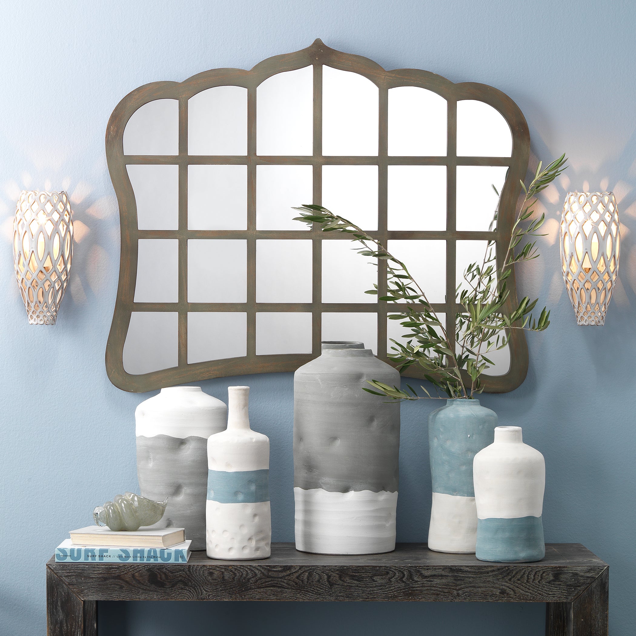 Sedona Ceramic Decorative Vessels (Set of 3) by Jamie Young