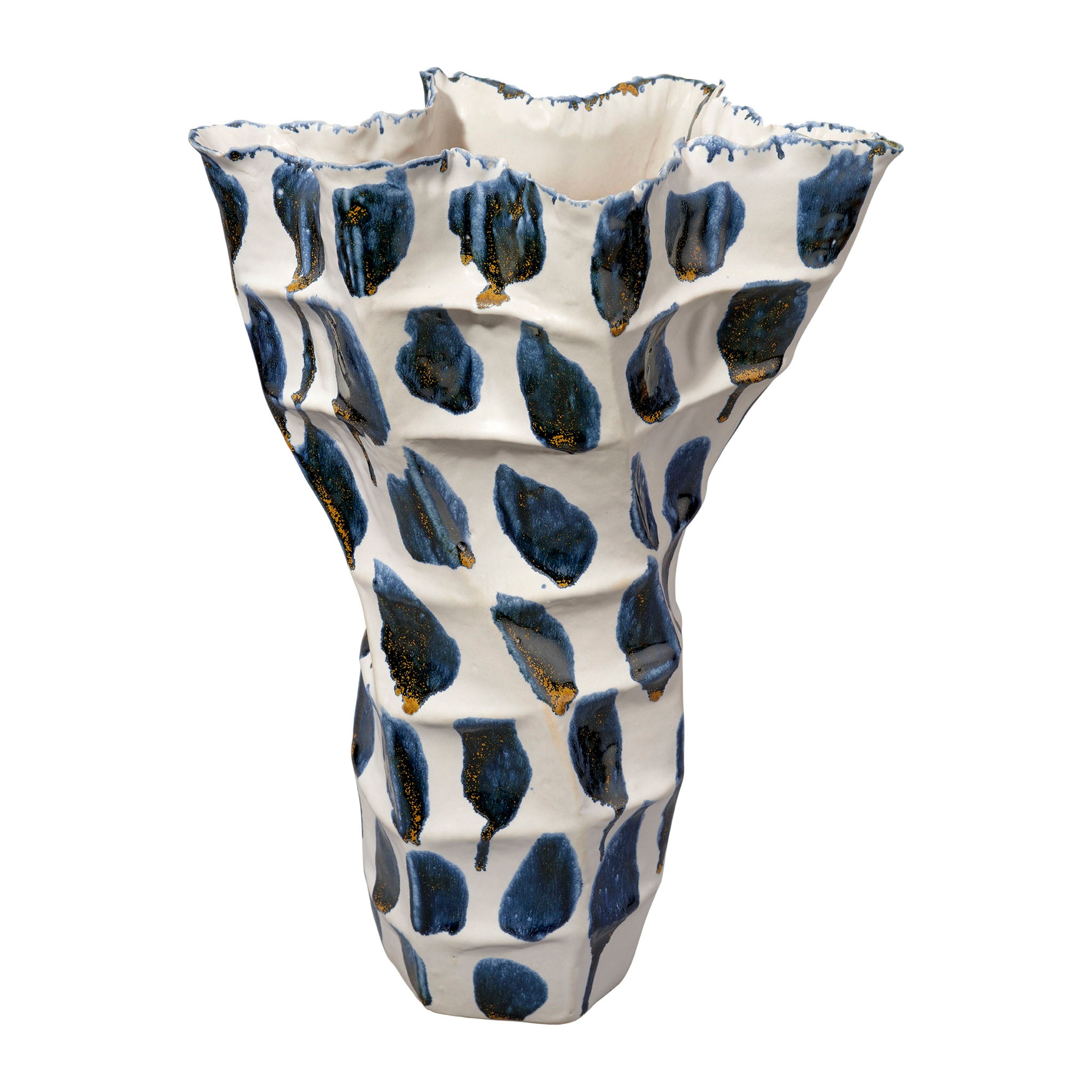 Seurat Tall Ceramic Decorative Vase by Jamie Young