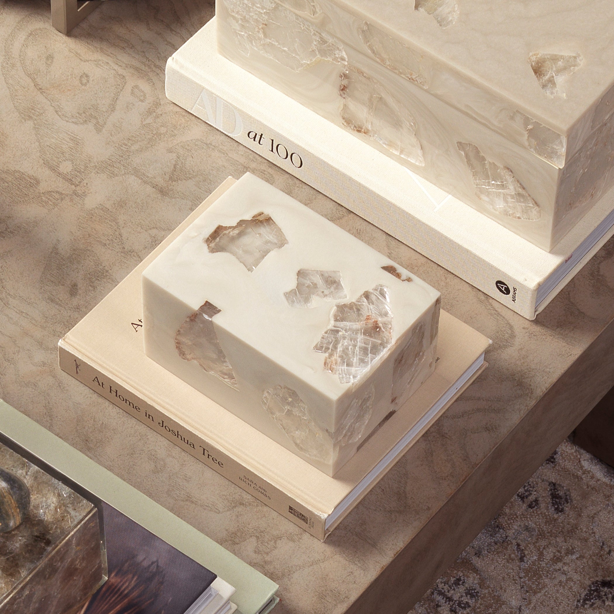 Slab Mica Bookends (Set of 2) by Jamie Young