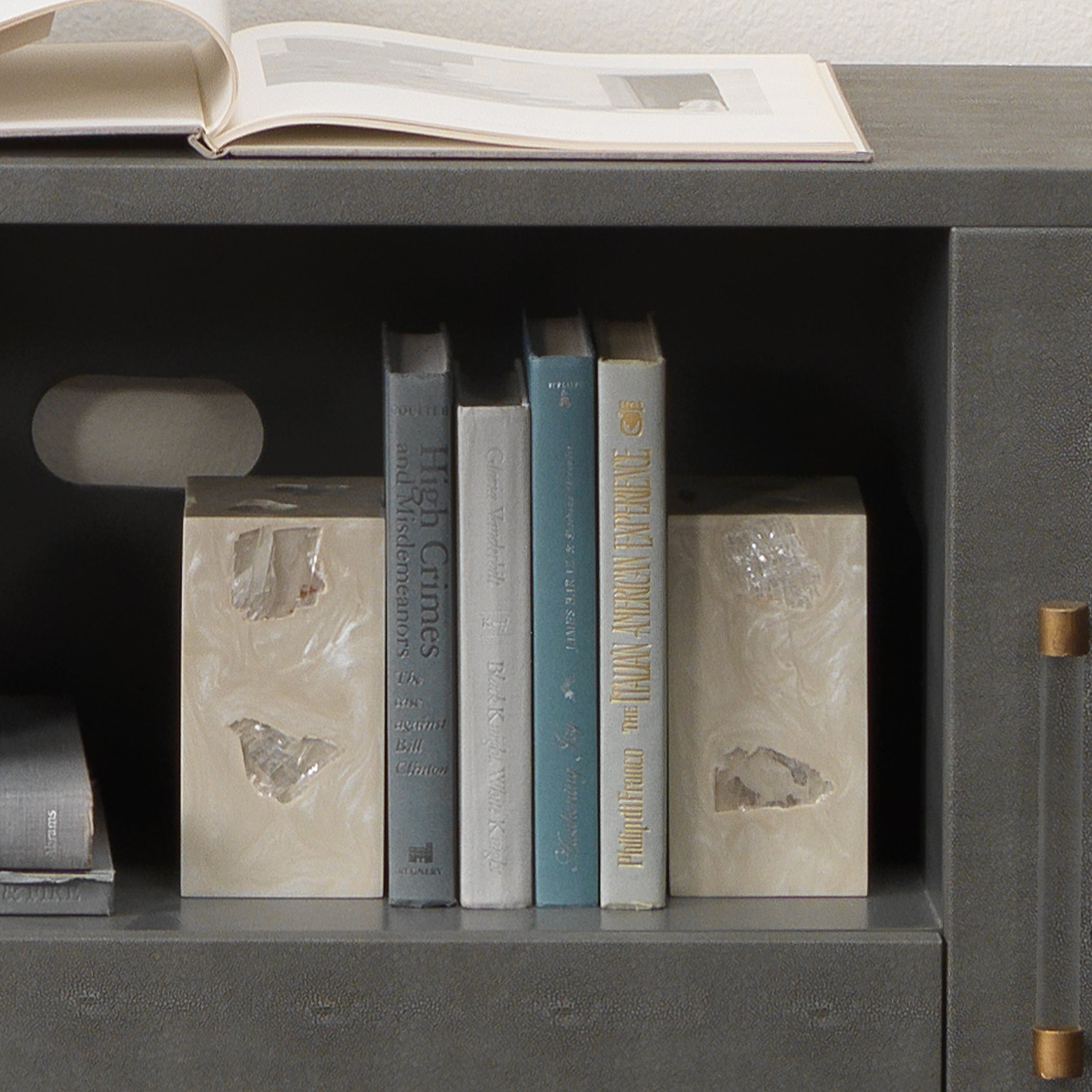 Slab Mica Bookends (Set of 2) by Jamie Young