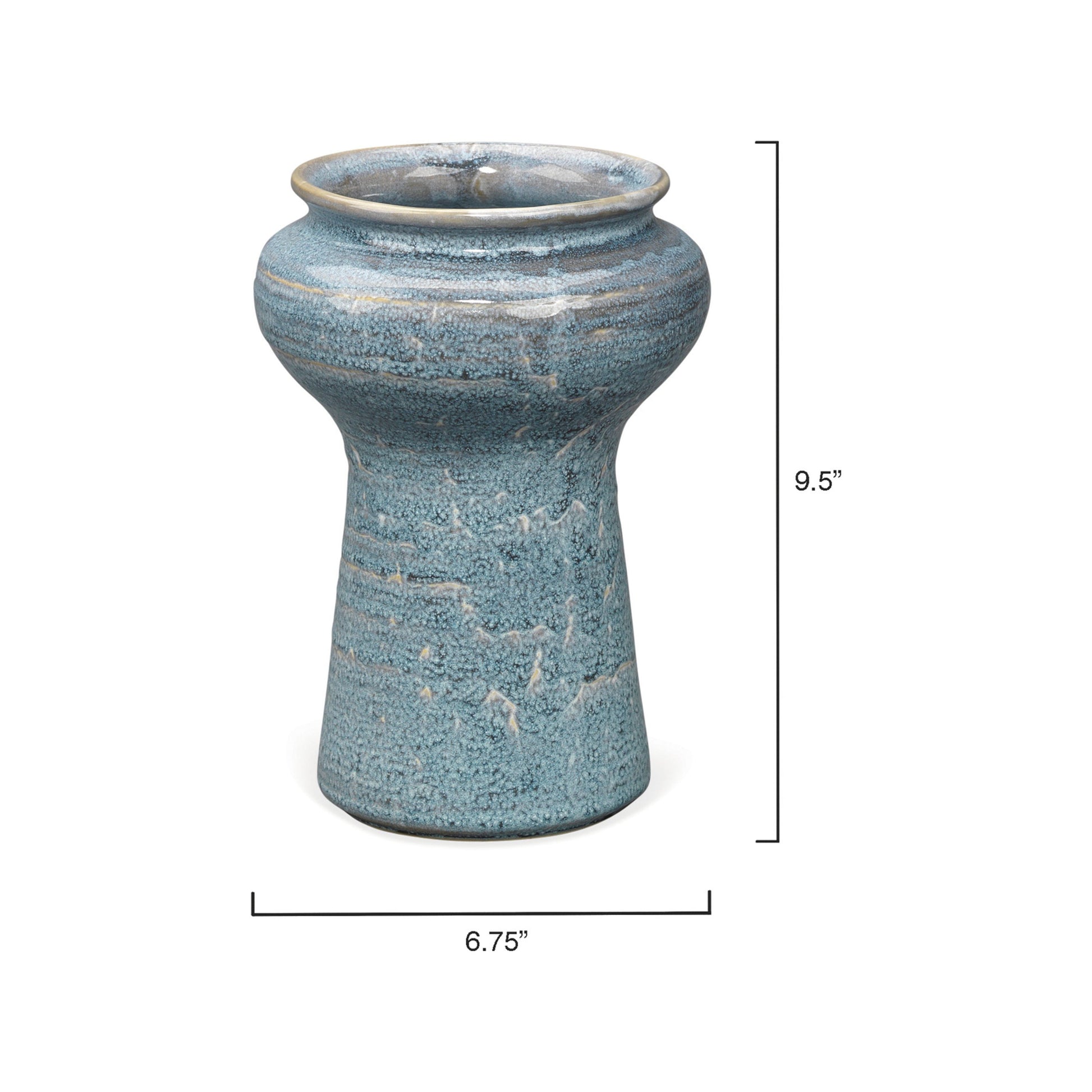Snorkel Ceramic Decorative Set of 2 Vases by Jamie Young