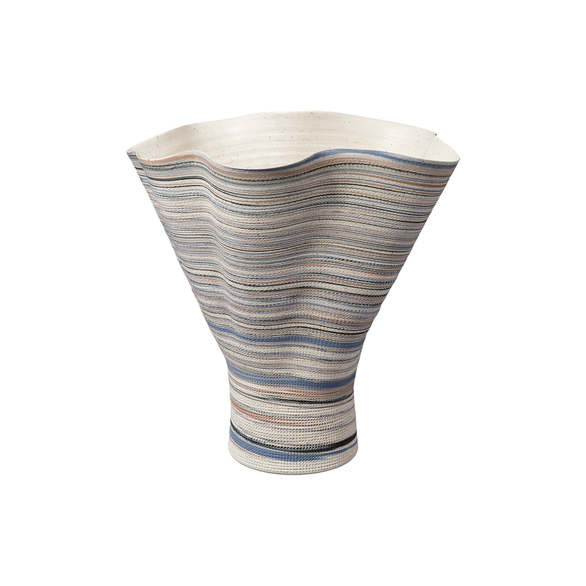 Splayed Porcelain Decorative Vase by Jamie Young