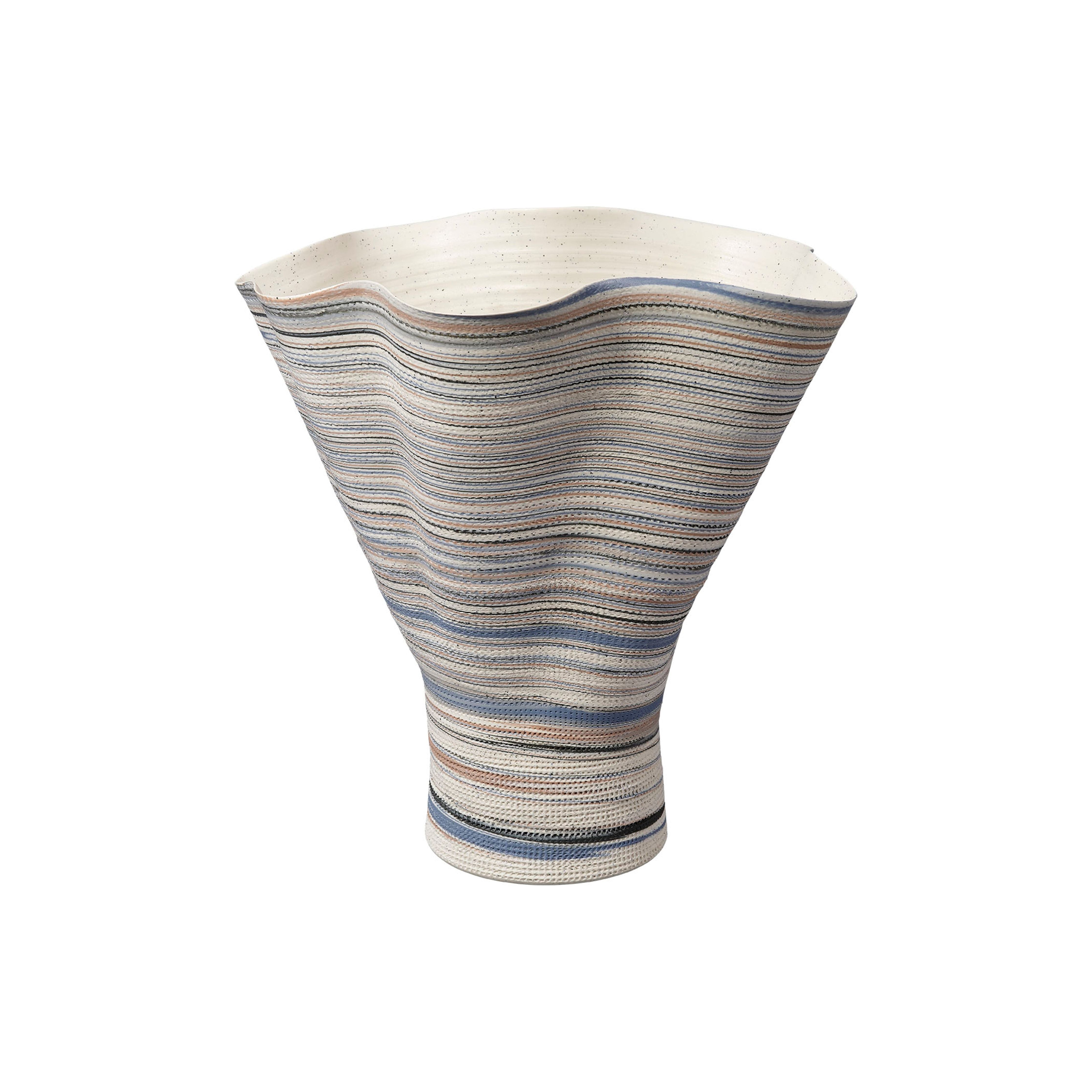 Splayed Porcelain Decorative Vase by Jamie Young