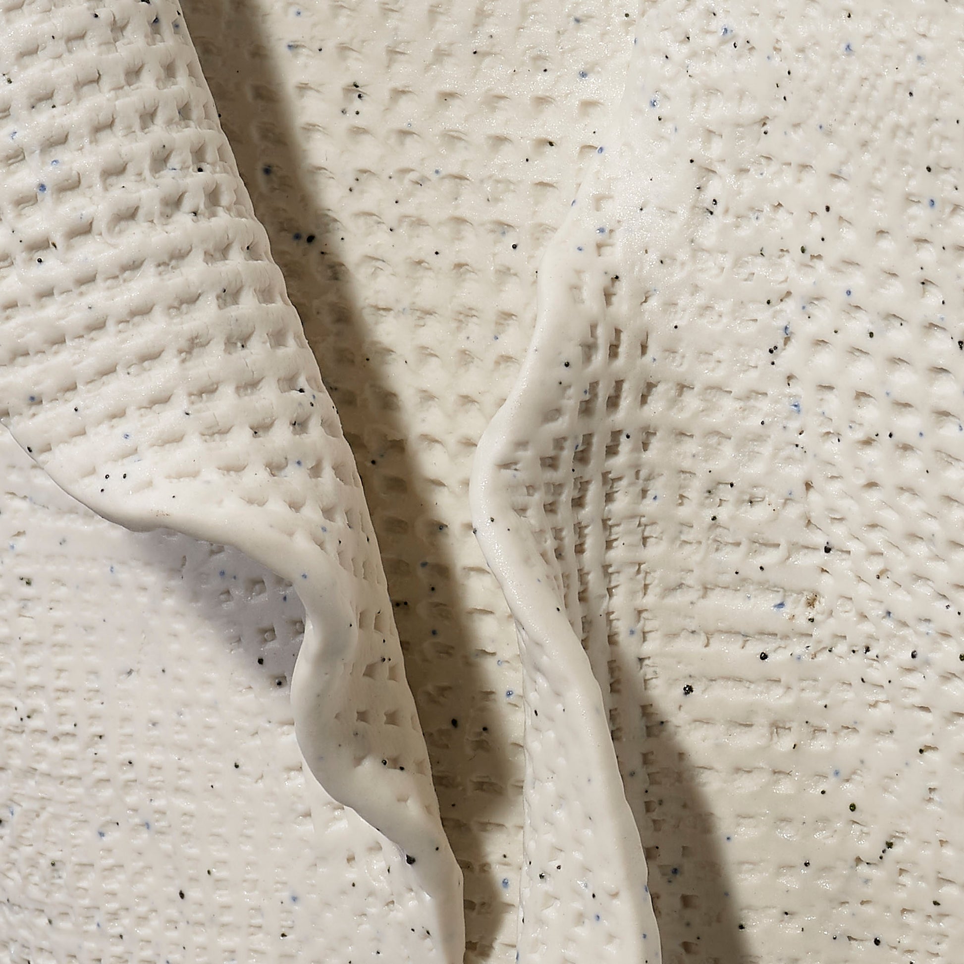 Torn Wide Porcelain Decorative Vessel by Jamie Young