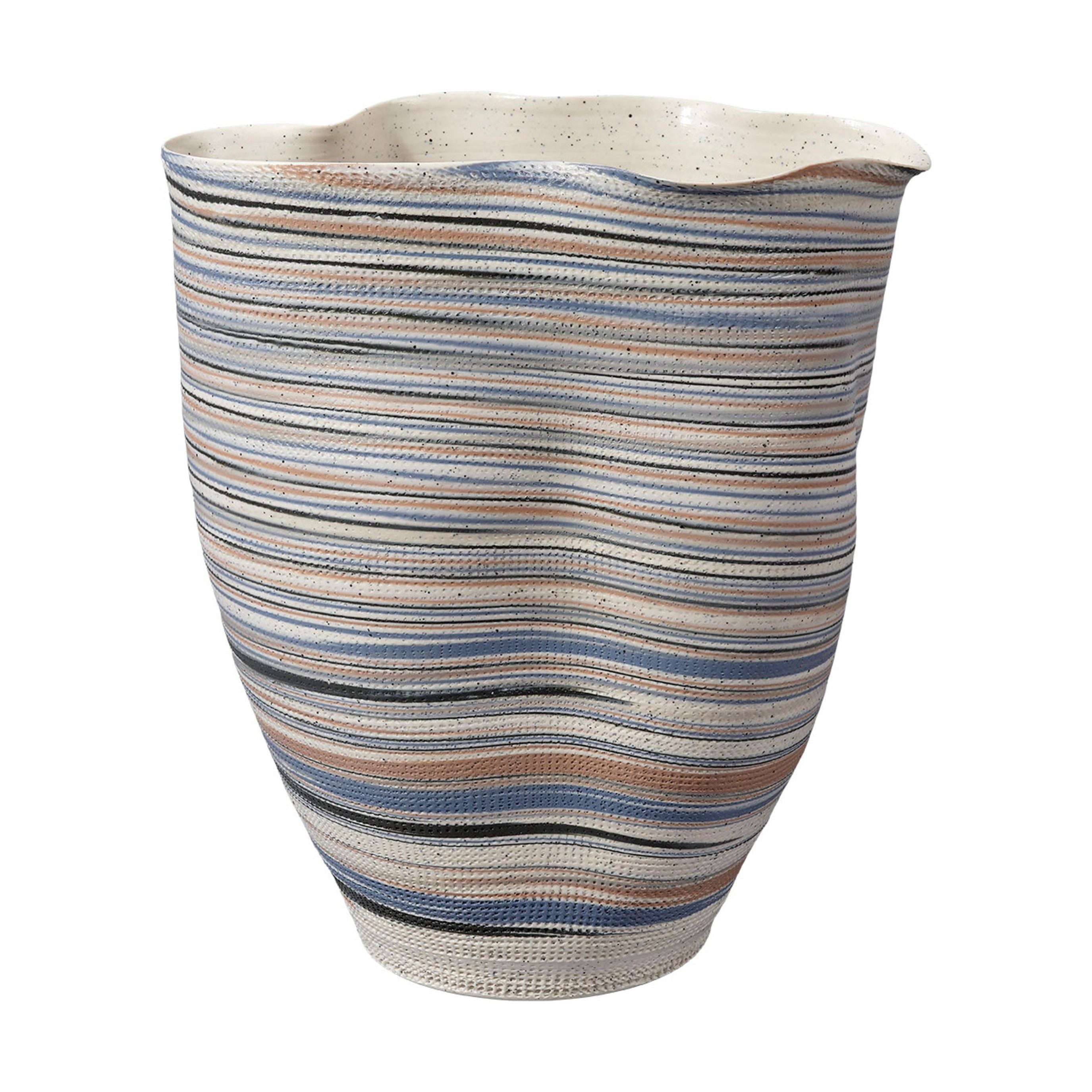 Undulation Porcelain Decorative Vase by Jamie Young