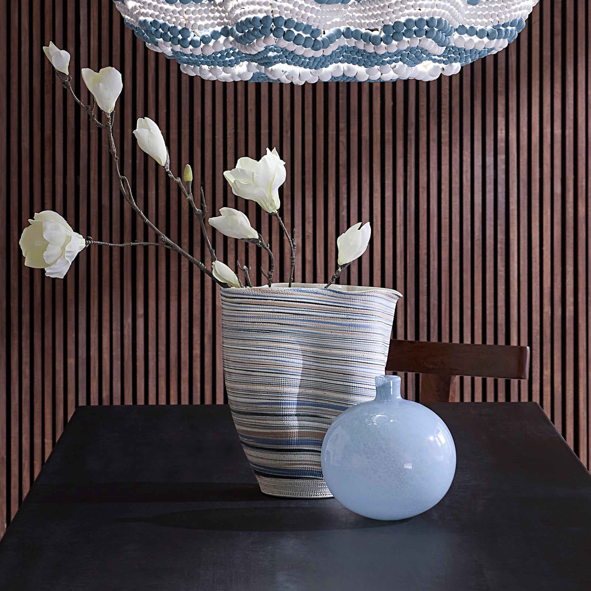 Undulation Porcelain Decorative Vase by Jamie Young