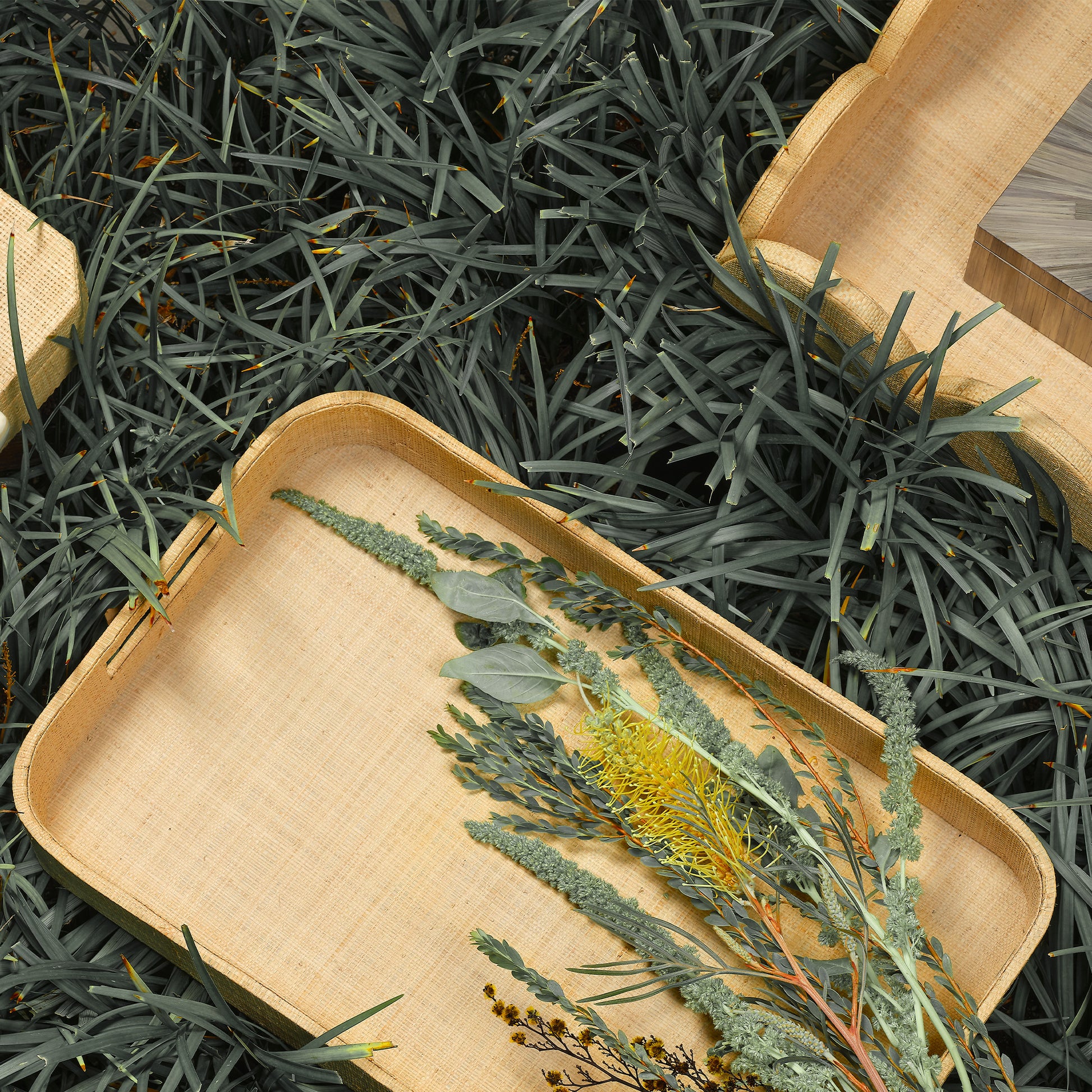 Utopia Footed Decorative Tray by Jamie Young