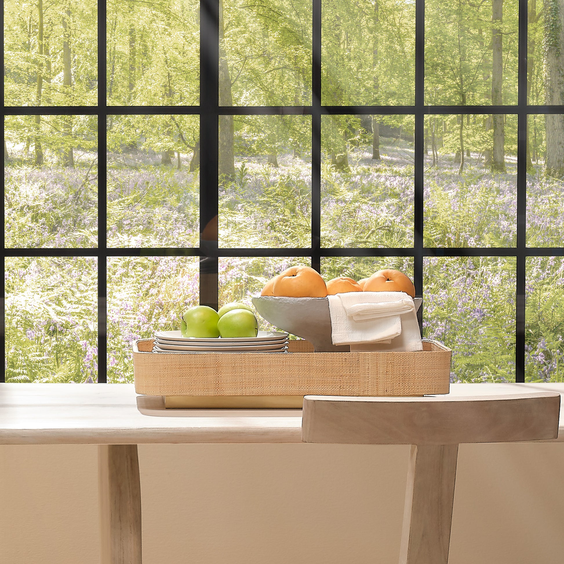 Utopia Footed Decorative Tray by Jamie Young