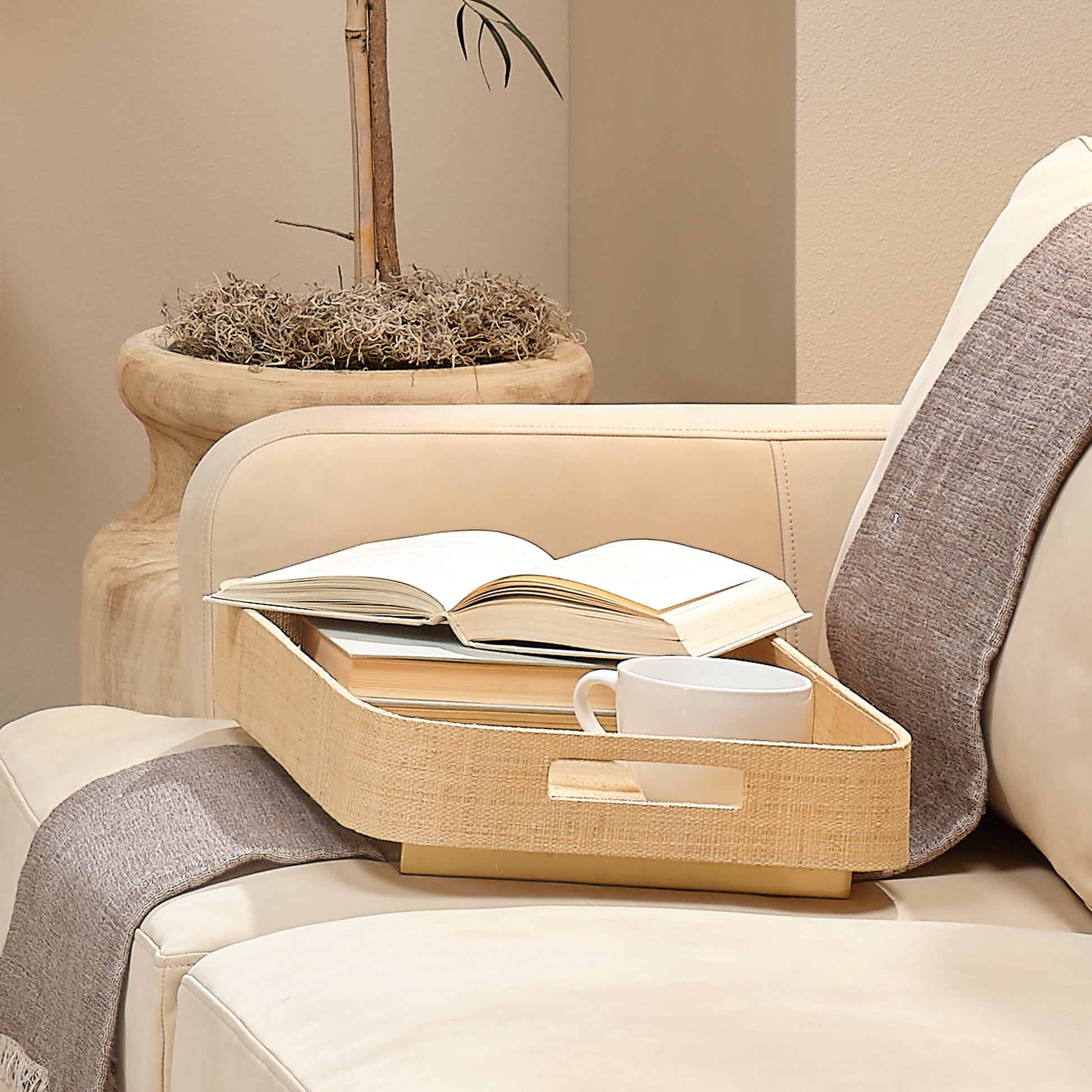 Utopia Footed Decorative Tray by Jamie Young