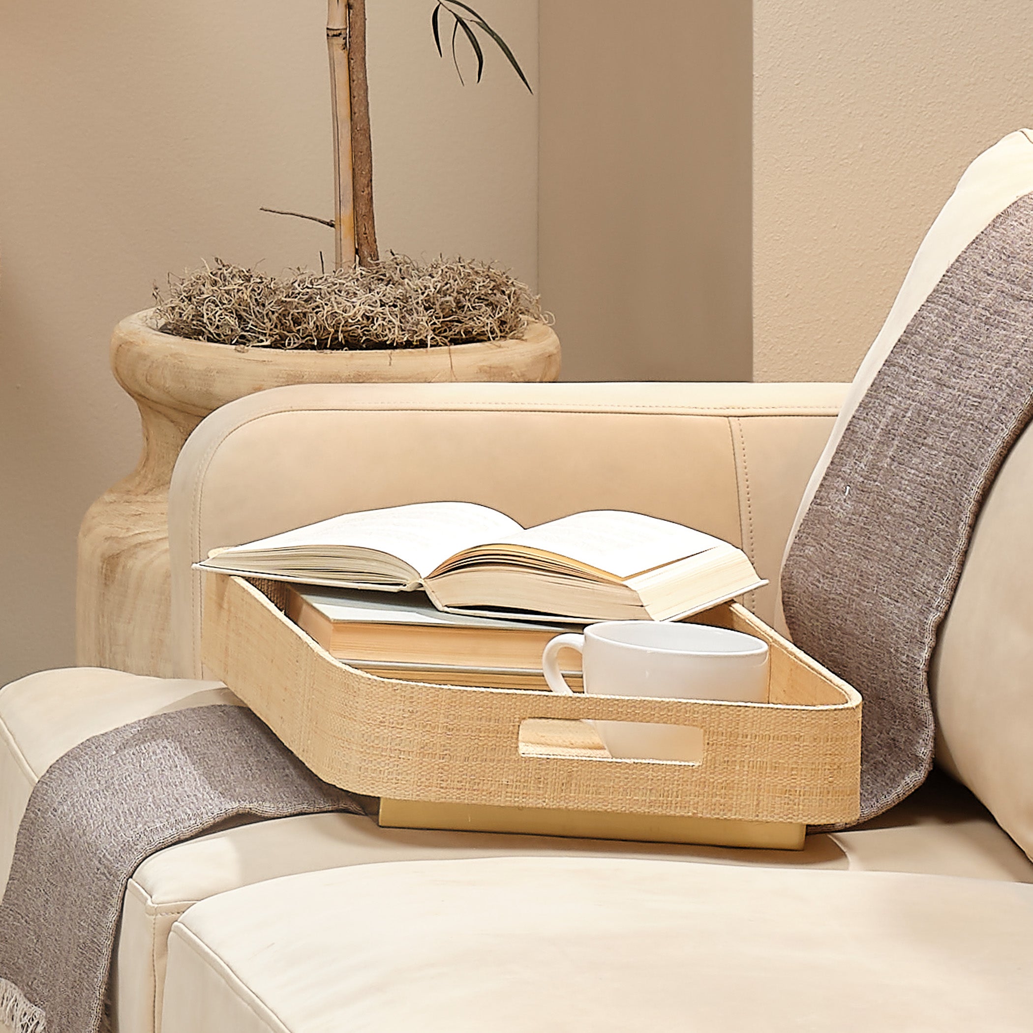 Utopia Footed Decorative Tray by Jamie Young