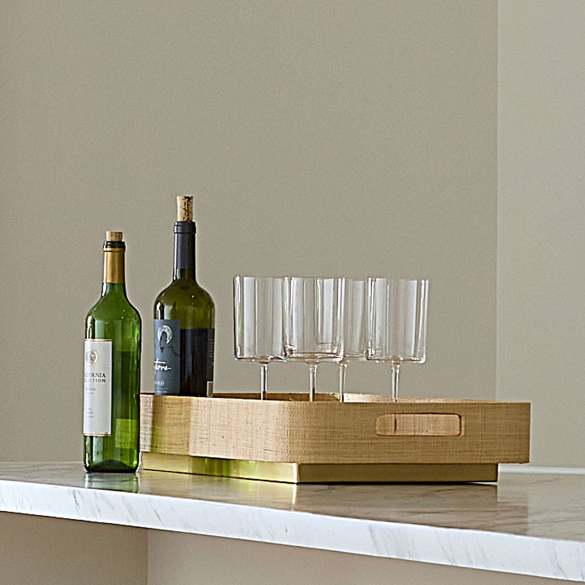 Utopia Footed Decorative Tray by Jamie Young