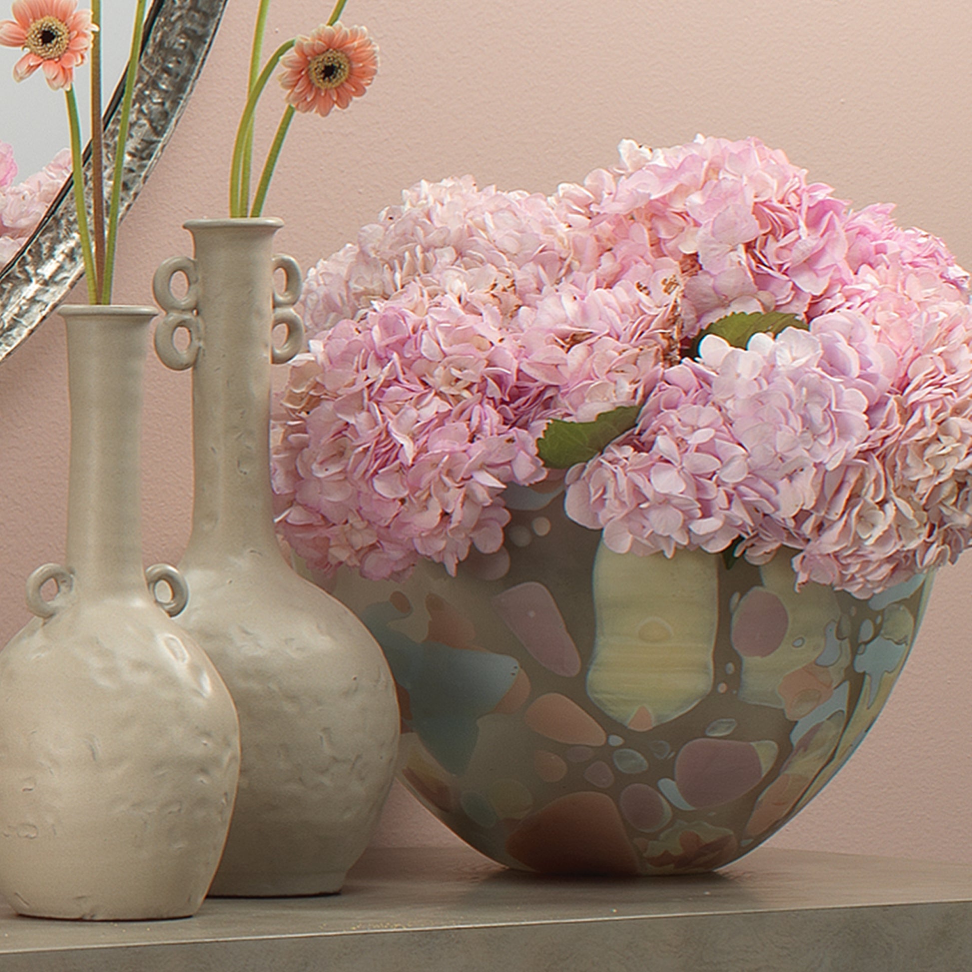 Watercolor Glass Decorative Bowl by Jamie Young