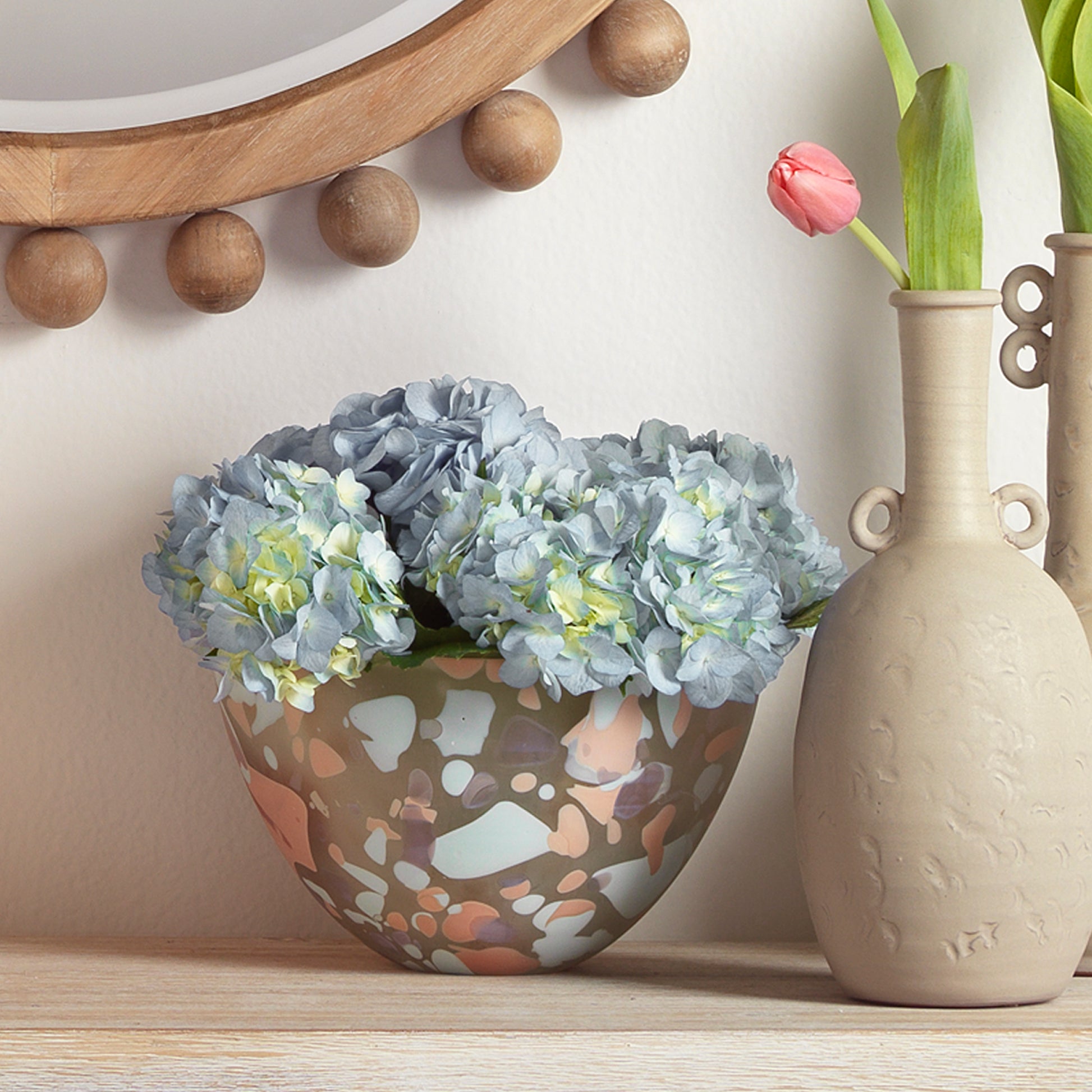 Watercolor Glass Decorative Bowl by Jamie Young