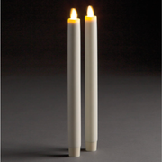 Lightli Moving Flame Indoor Taper Candles – Set of 2 8.5" by Napa Home & Garden