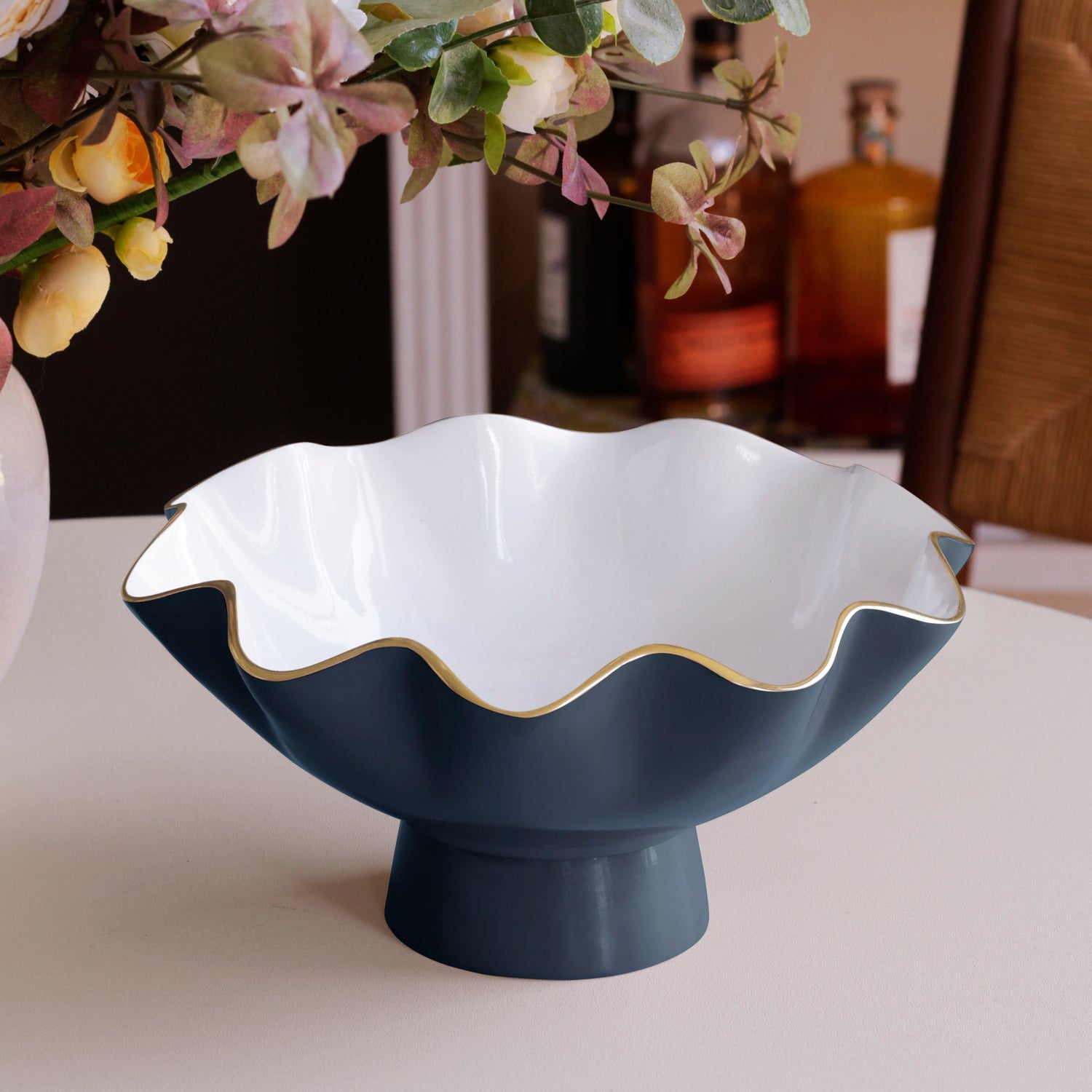 ENCANTO Carola Small Pedestal – Midnight by Beatriz Ball