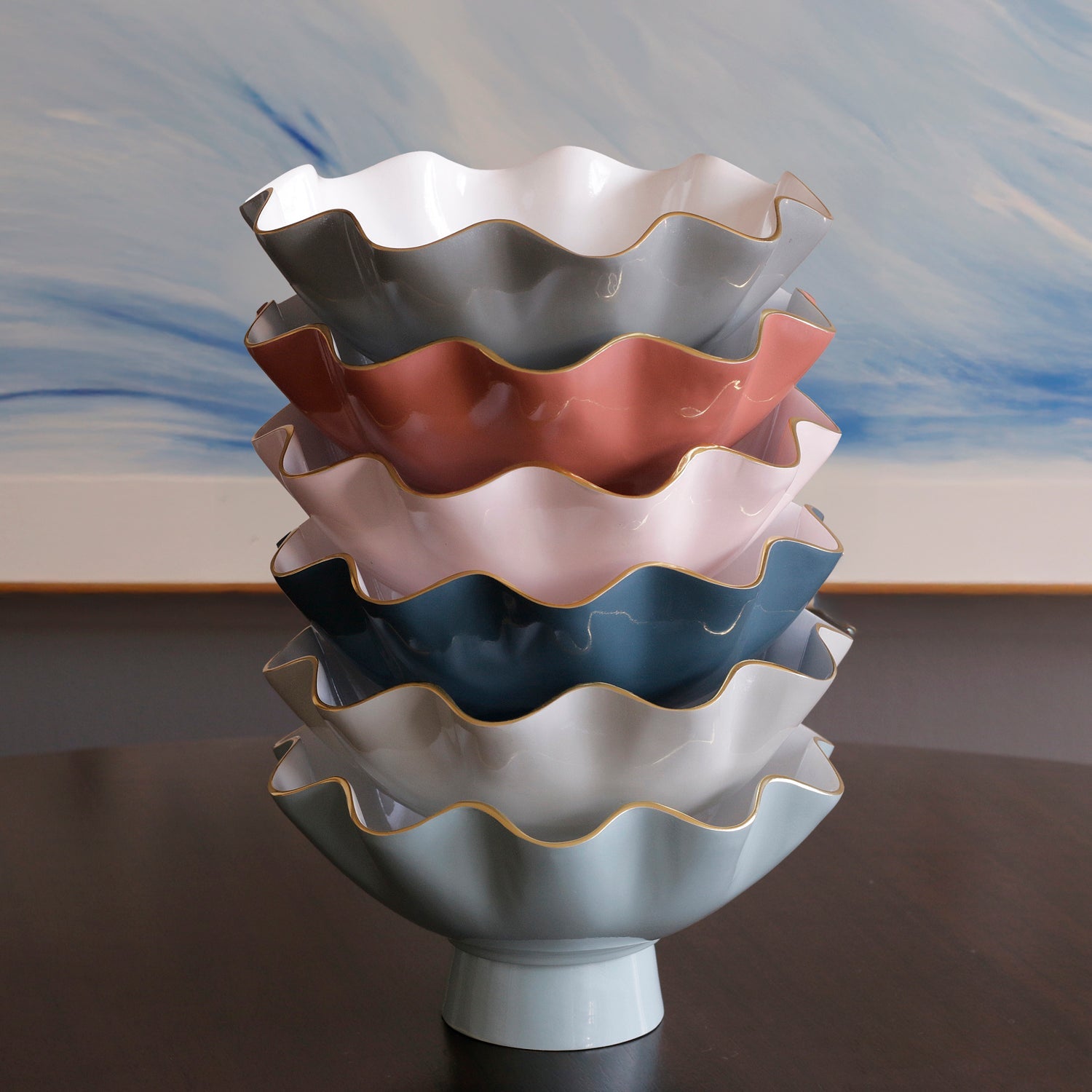 ENCANTO Carola Small Pedestal – Midnight by Beatriz Ball