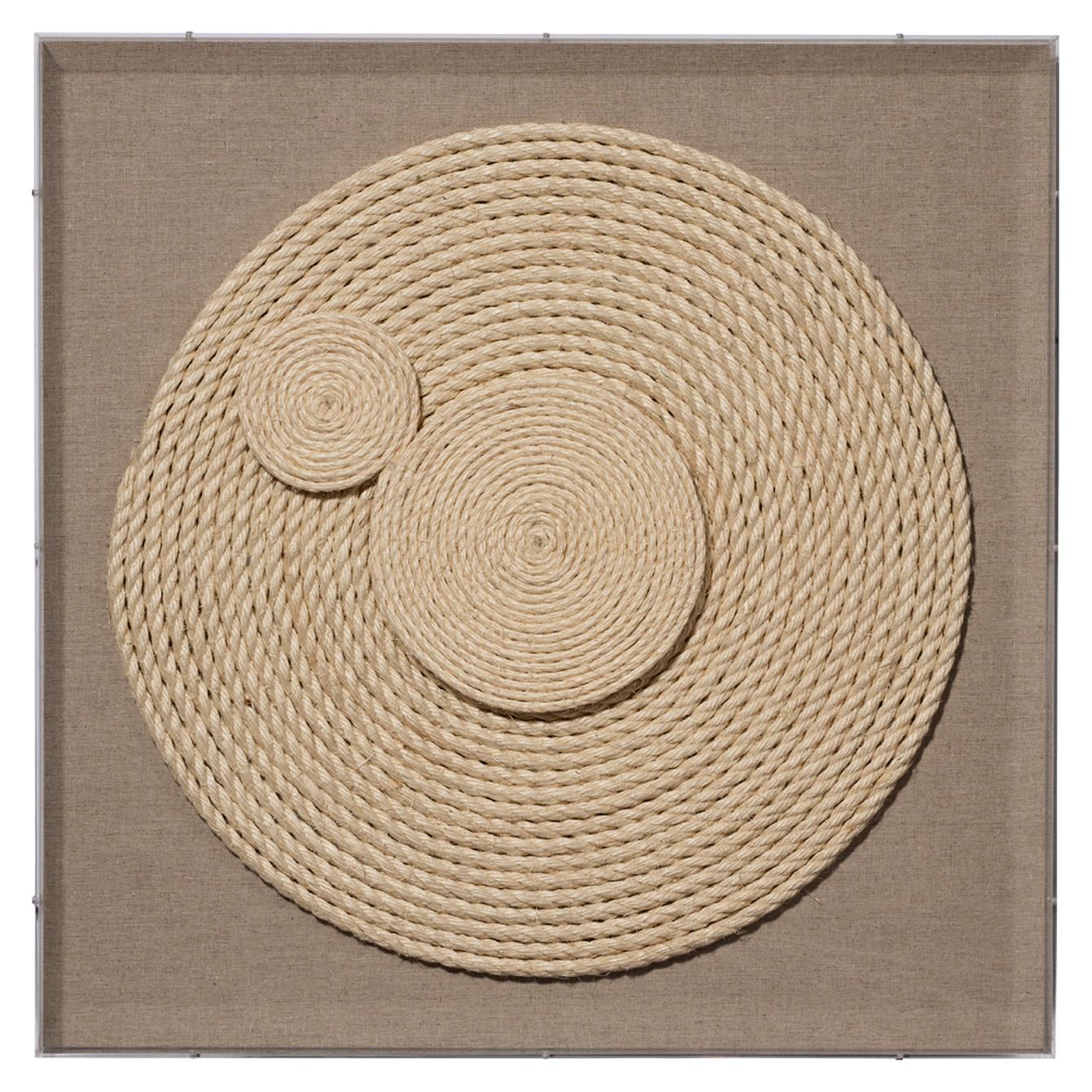 Barbados Jute Small Wall Art by Jamie Young