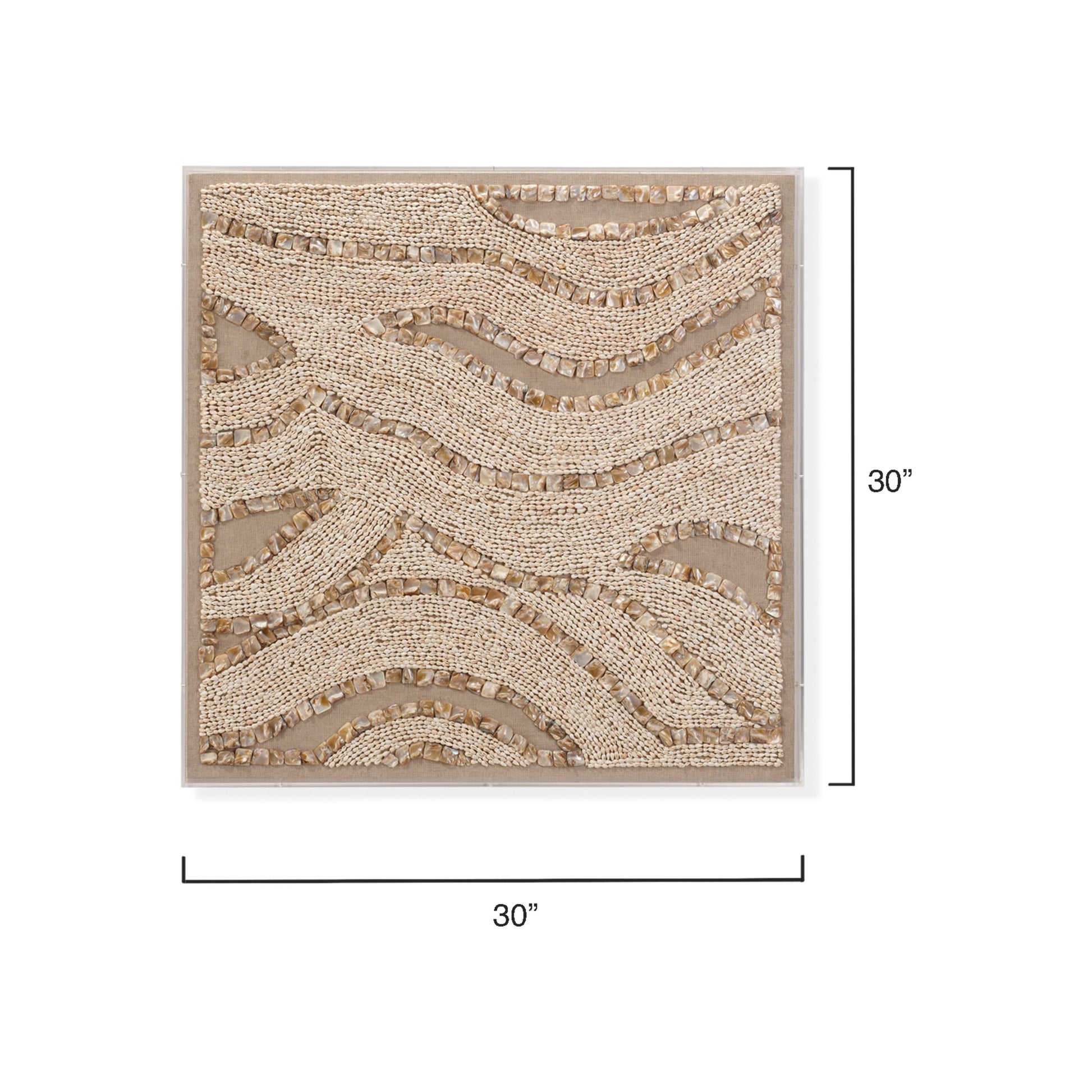 Big Wave Shell Wall Art by Jamie Young