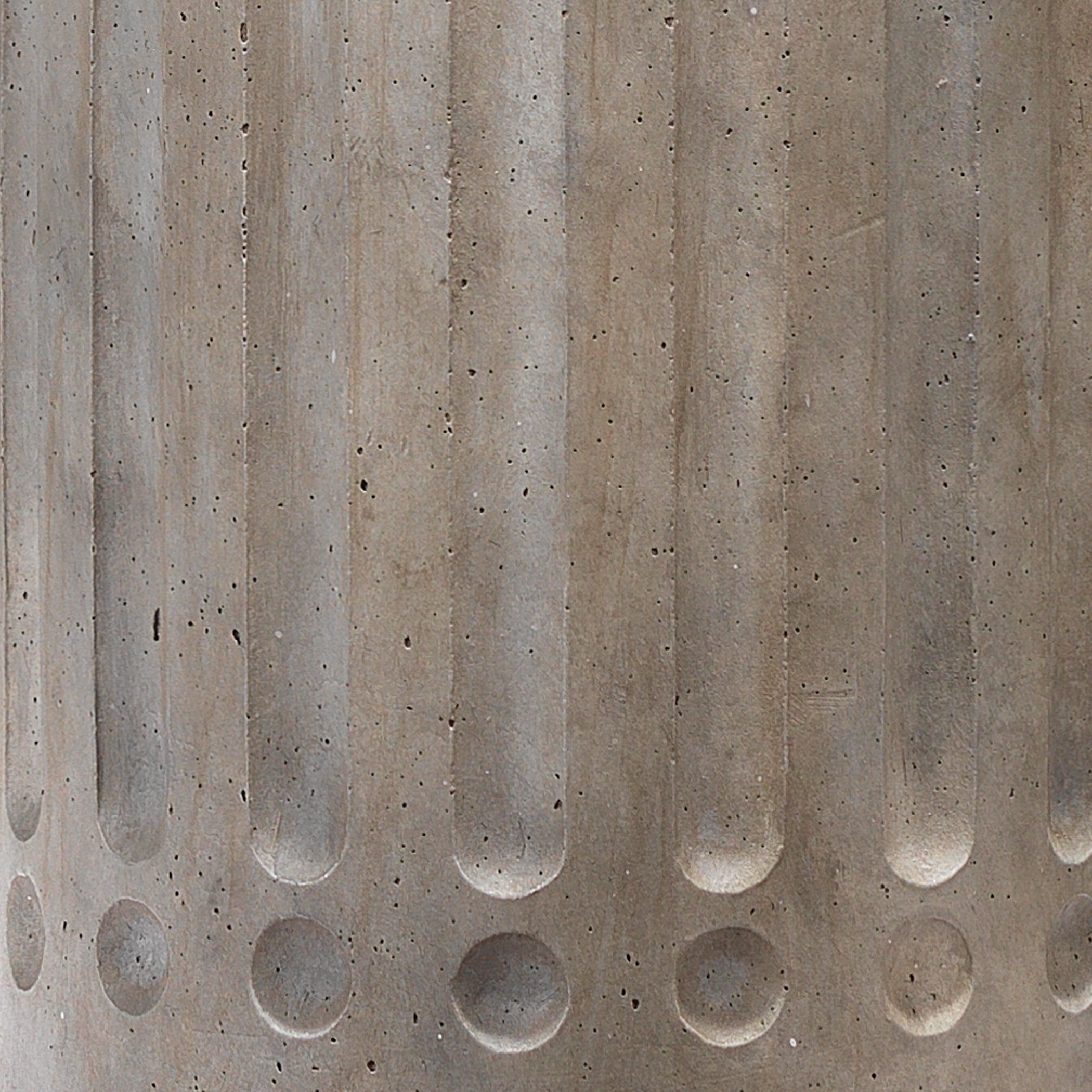Annex Cement Table Lamp with Linen Shade by Jamie Young