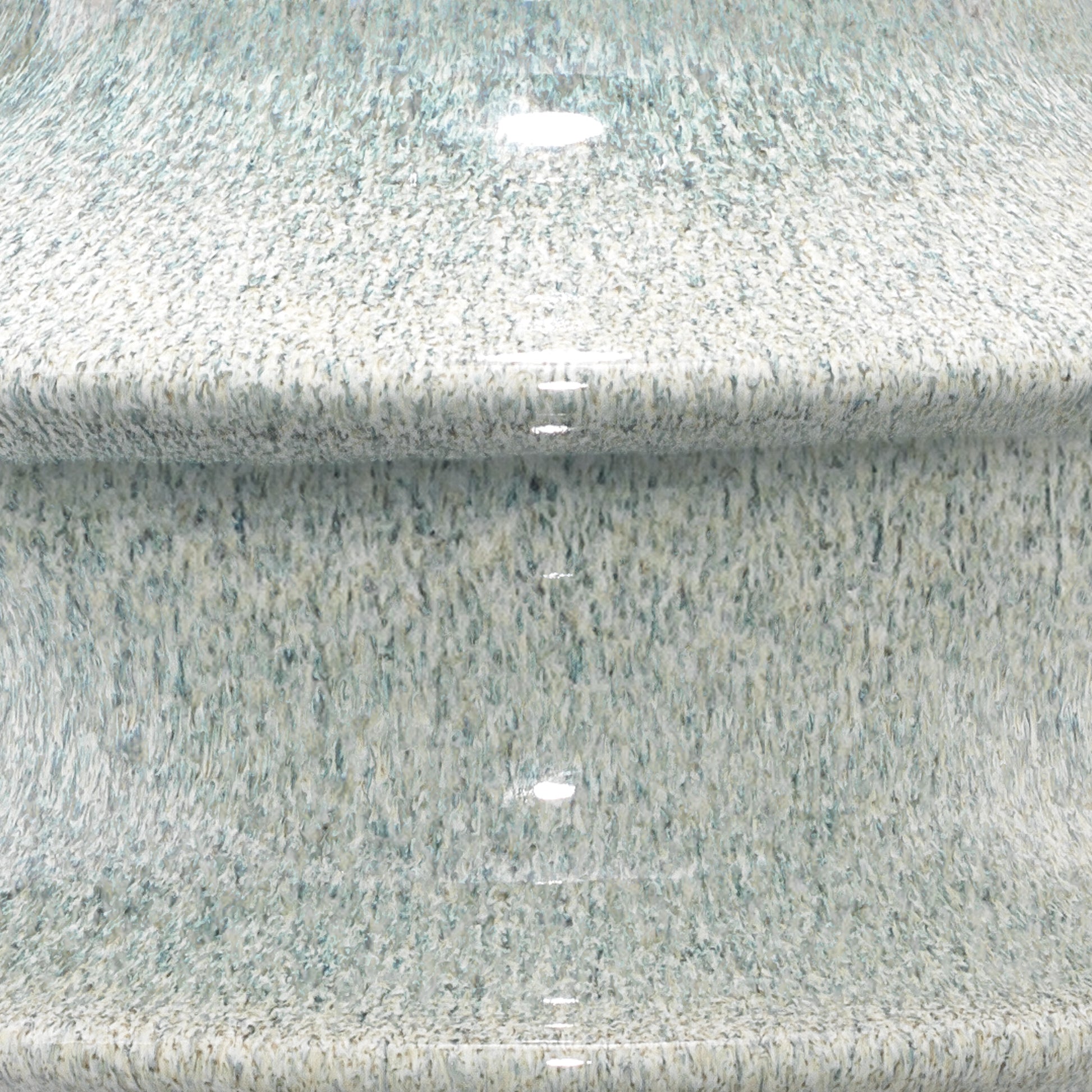 Cymbals Ceramic Table Lamp with Linen Shade by Jamie Young