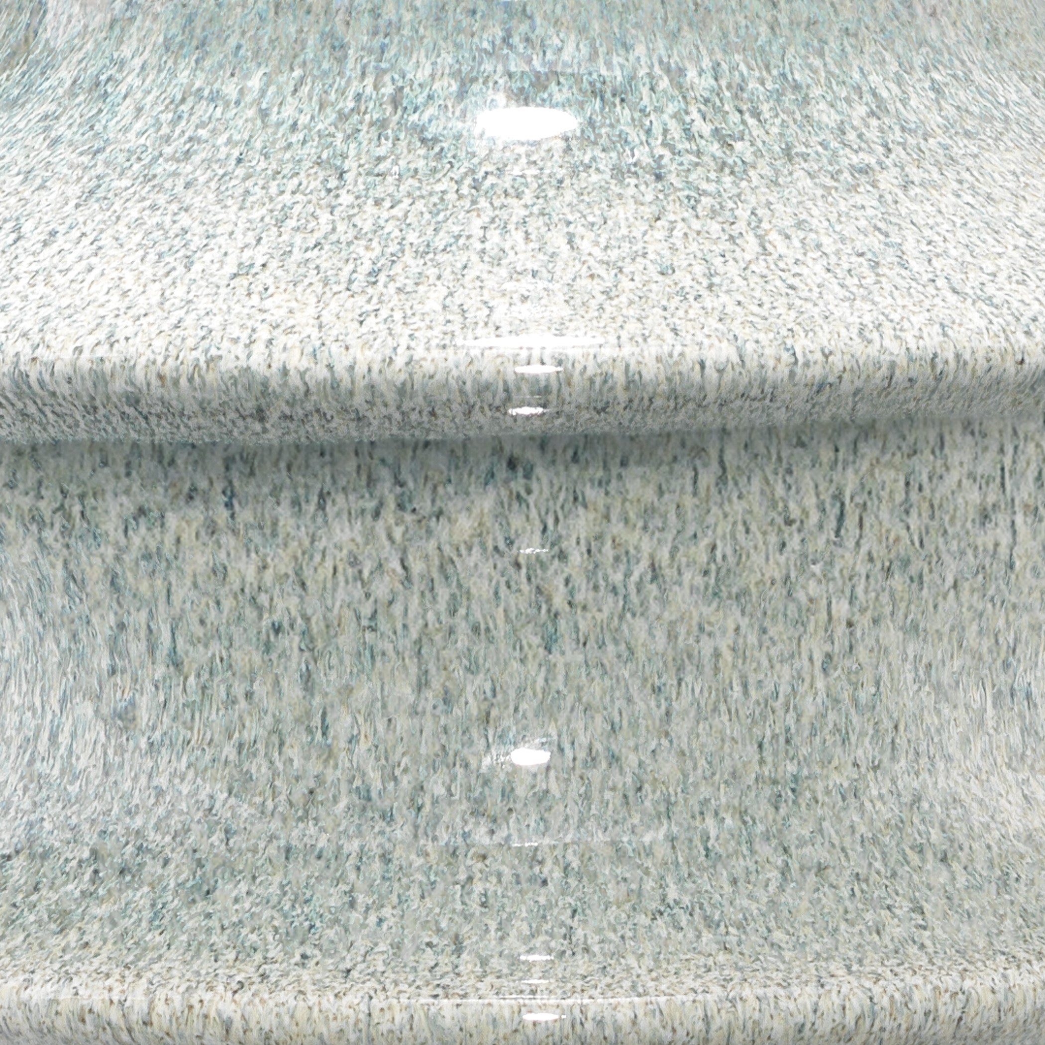 Cymbals Ceramic Table Lamp with Linen Shade by Jamie Young