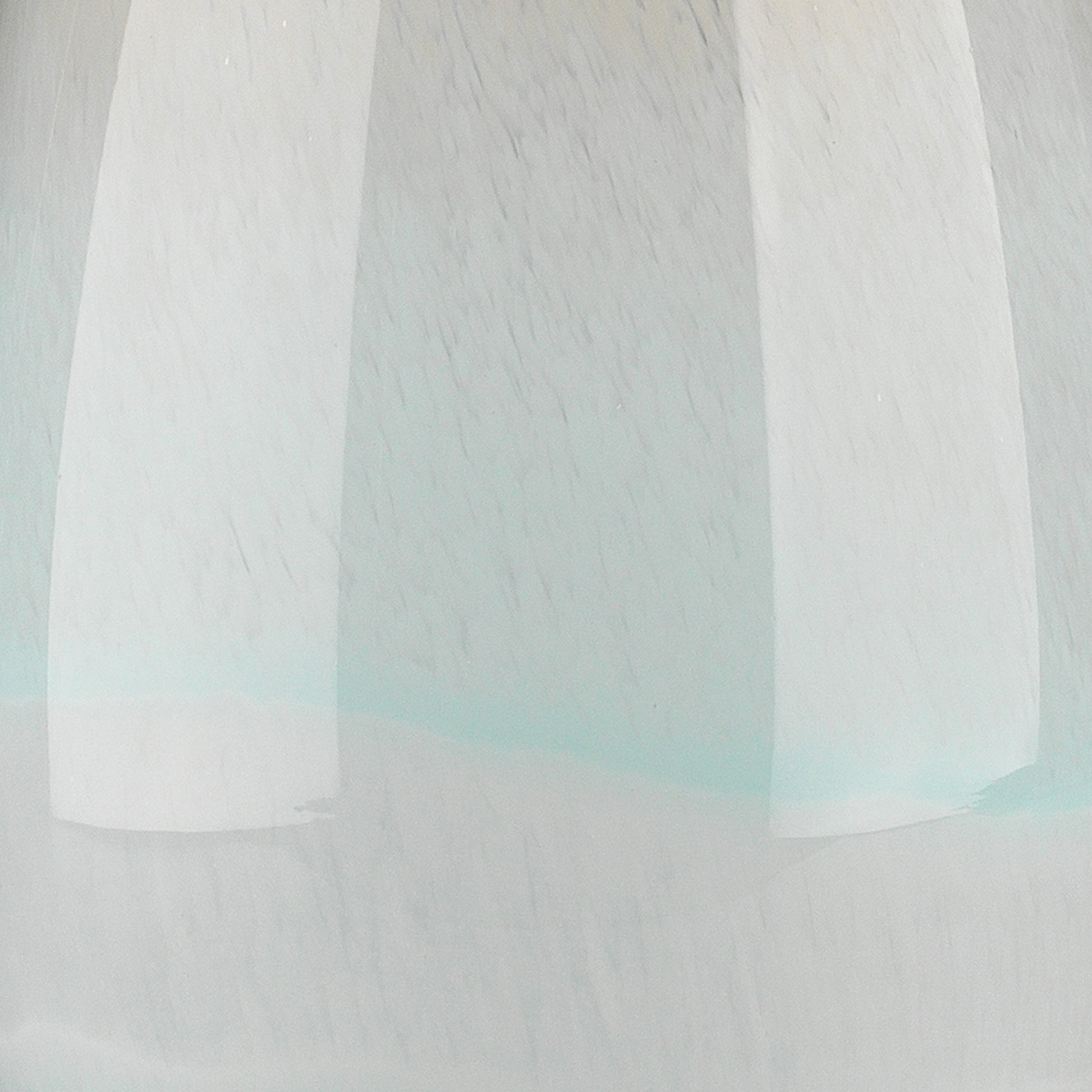 Dewdrop Glass Table Lamp with Linen Shade by Jamie Young