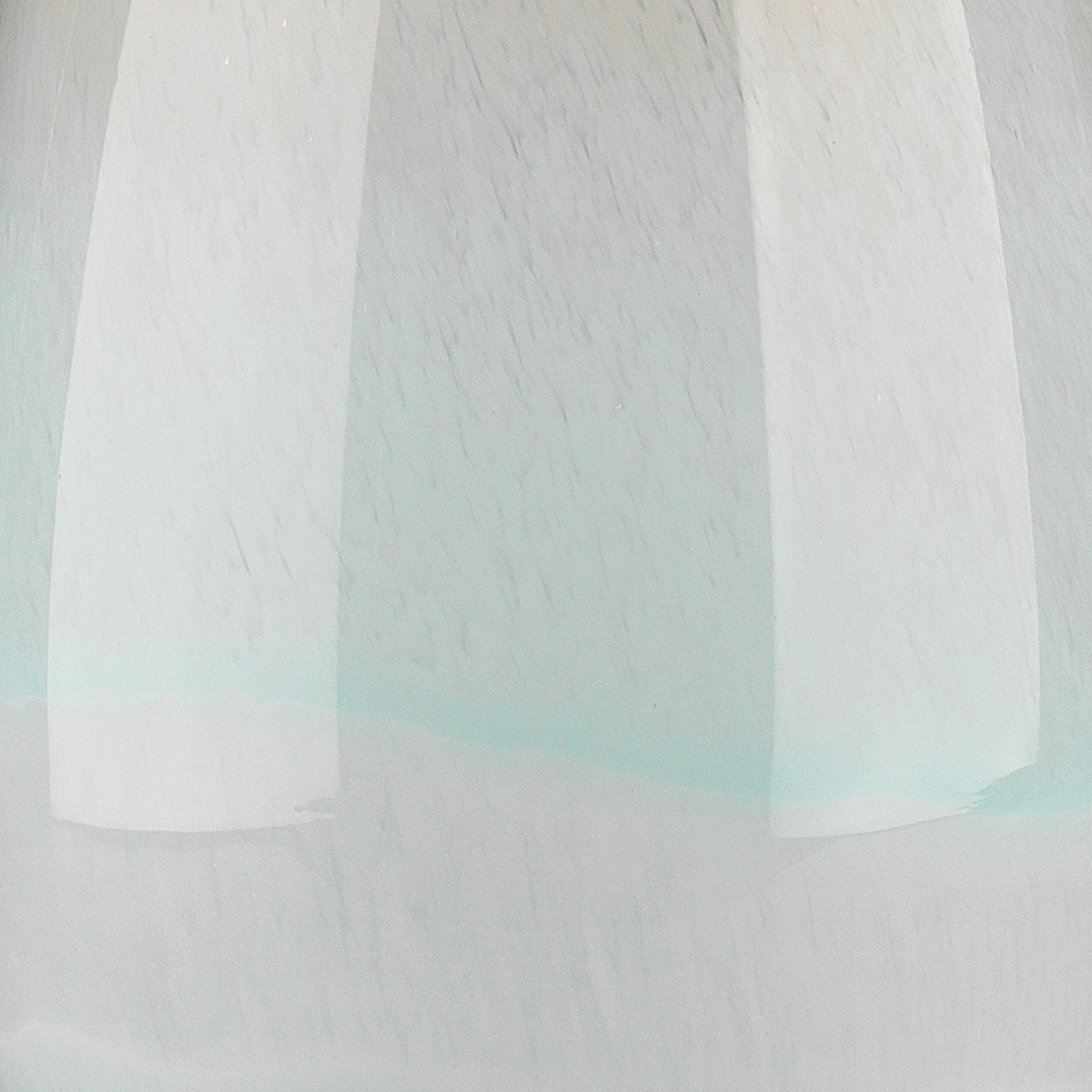 Dewdrop Glass Table Lamp with Linen Shade by Jamie Young