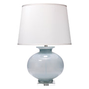 Heirloom Glass Table Lamp with Linen Shade by Jamie Young