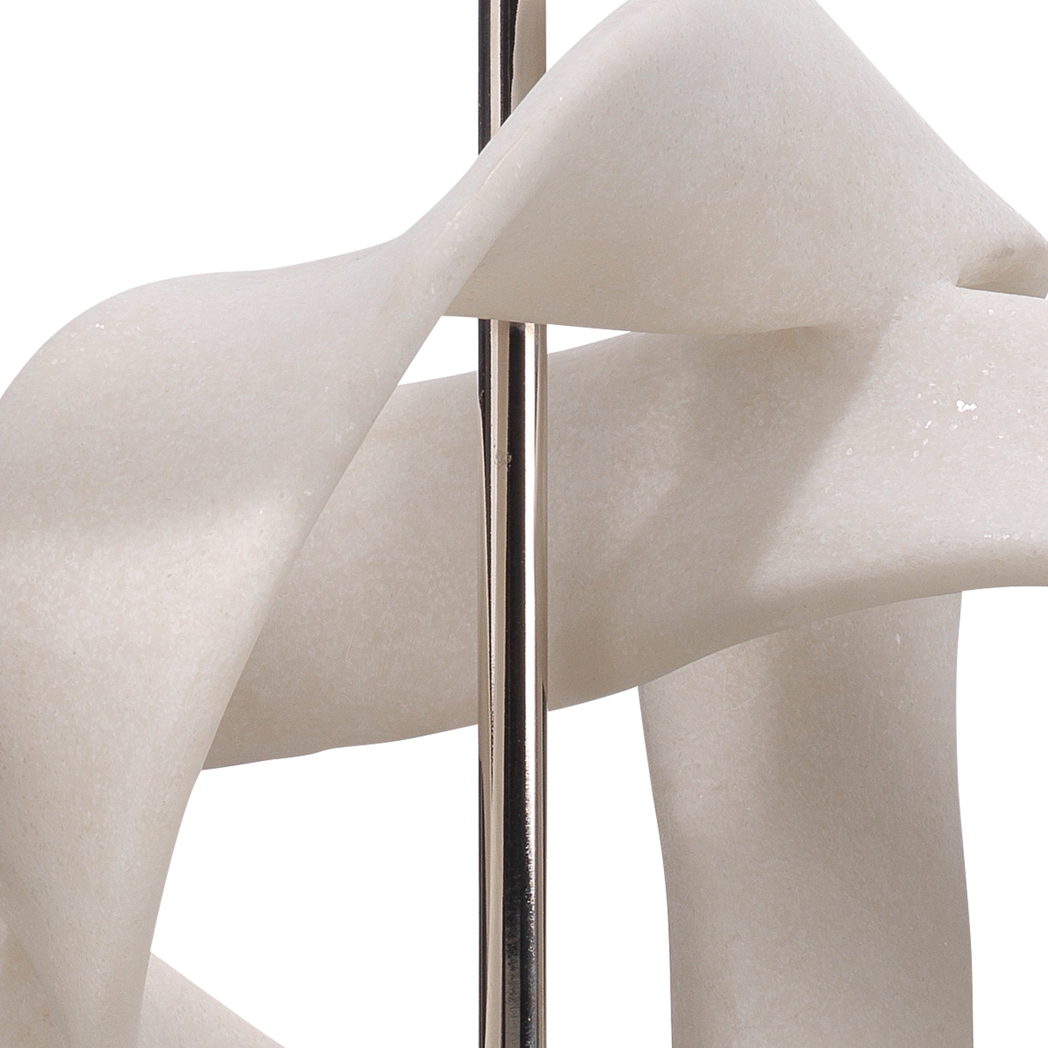 Intertwined Table Lamp with Linen Shade by Jamie Young