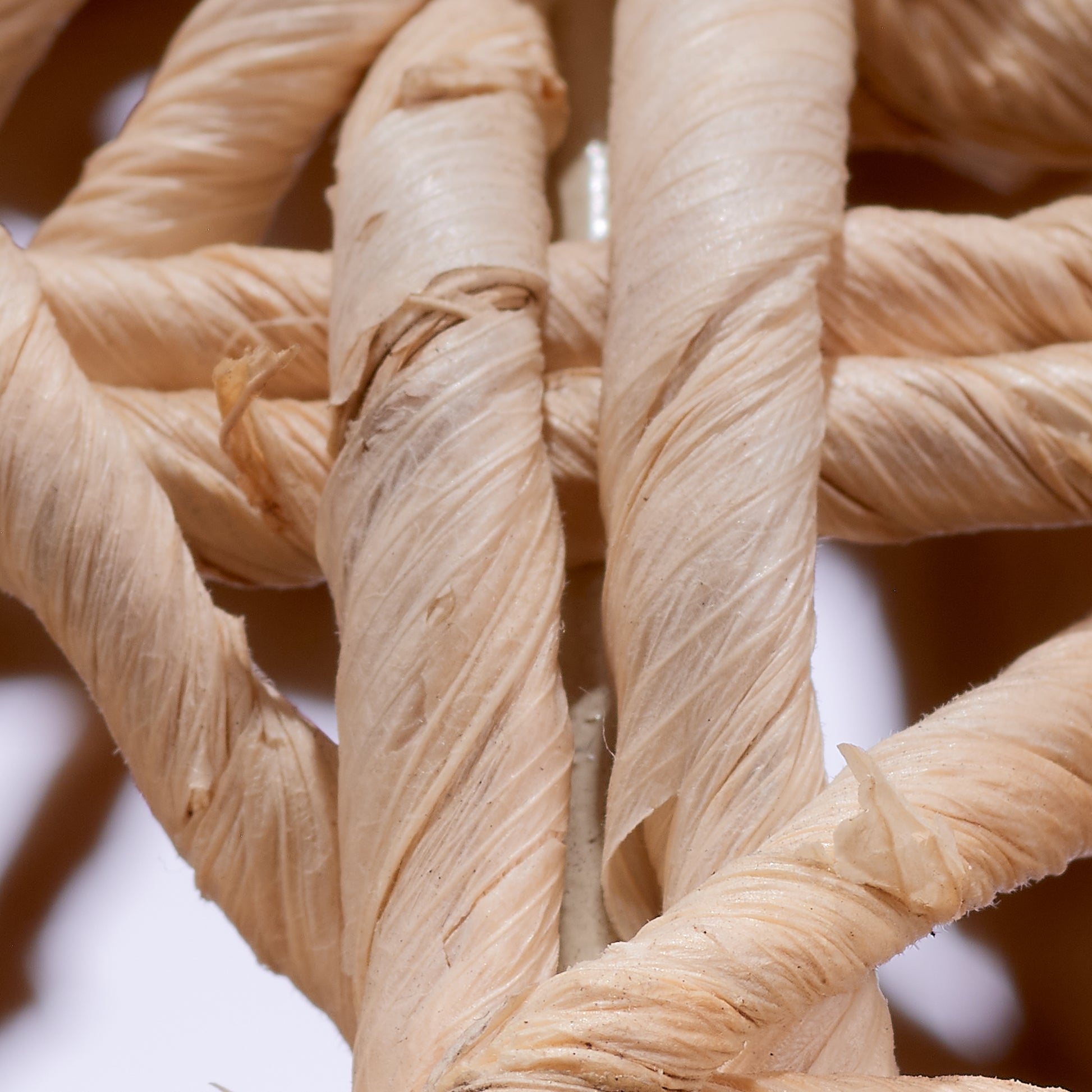 Maui Rope Table Lamp with Linen Shade by Jamie Young