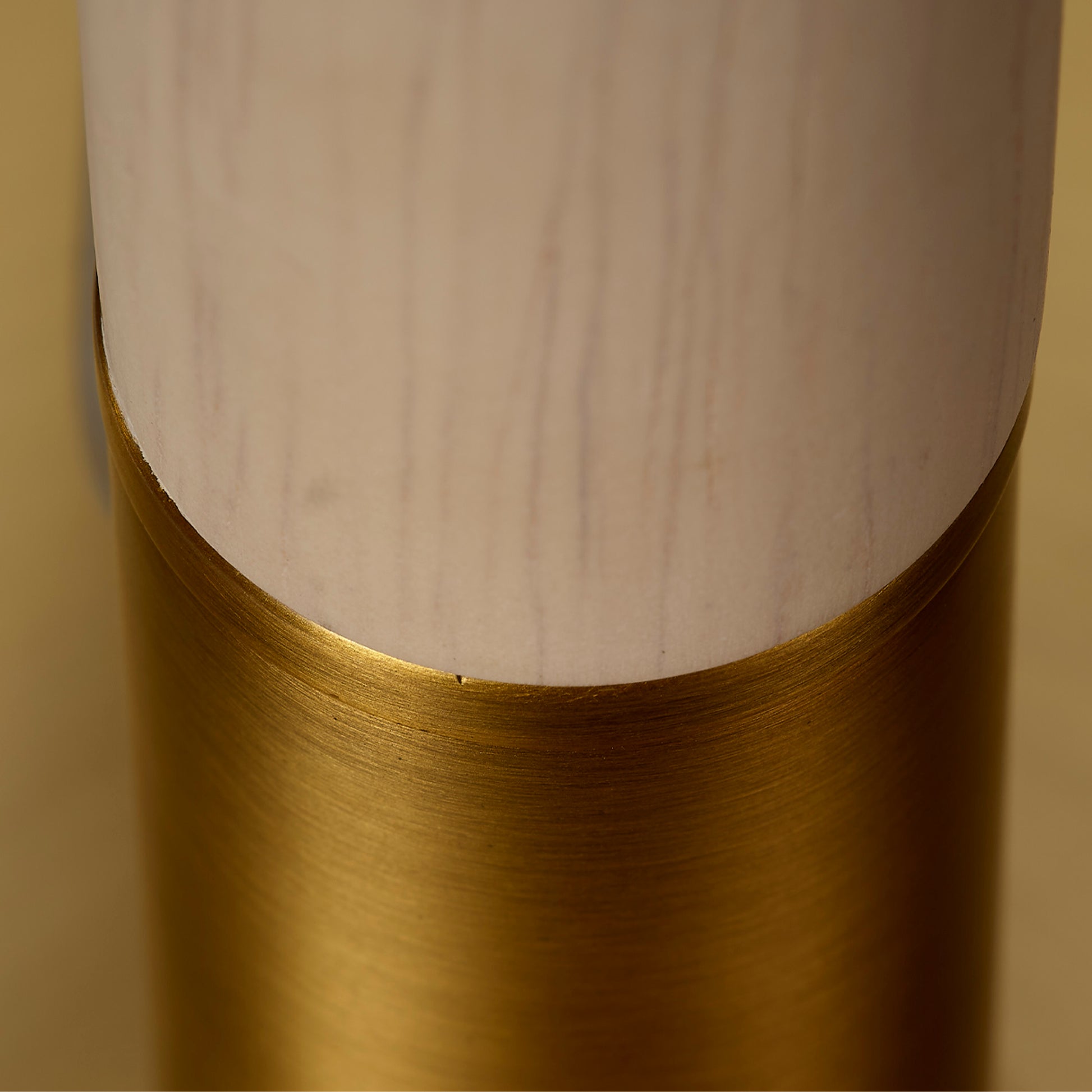 Morgana Wood and Metal Table Lamp with Raffia Shade by Jamie Young