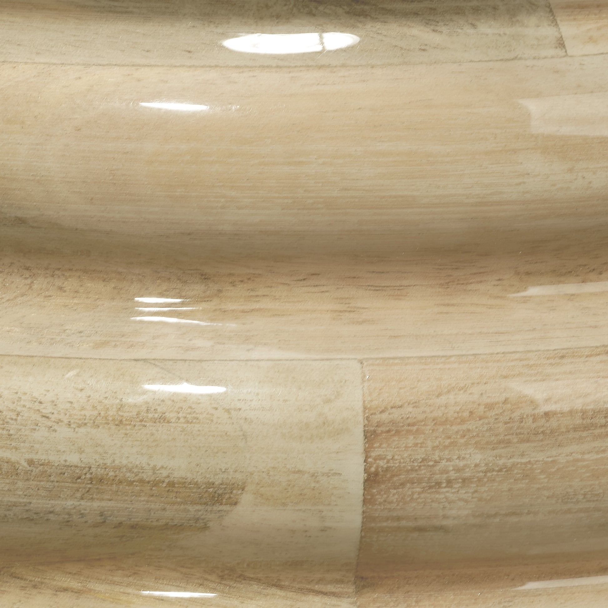 Soroban Mango Wood Table Lamp with Linen Shade by Jamie Young