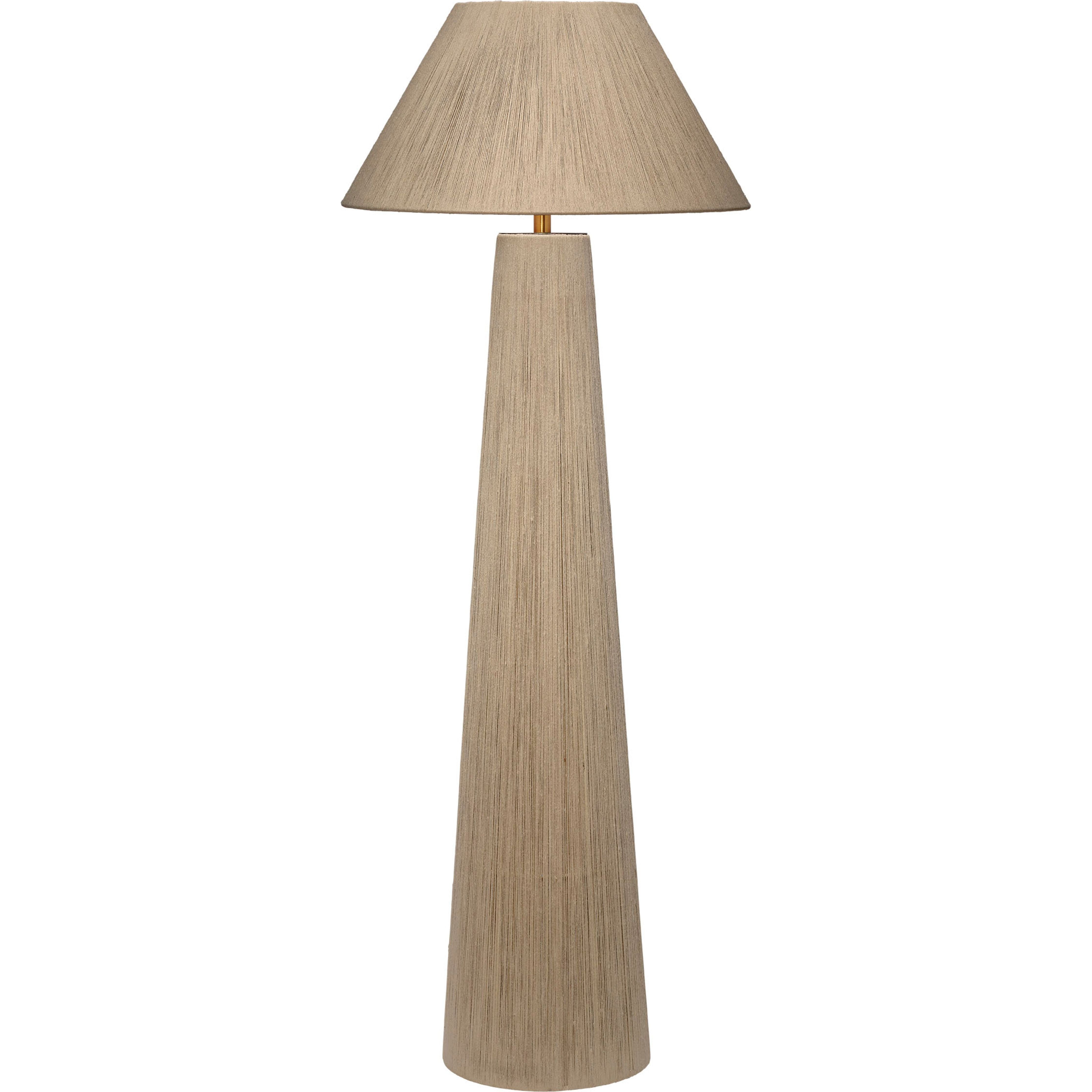 Tension Jute Floor Lamp