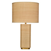 Utopia Raffia Table Lamp with Raffia Shade by Jamie Young