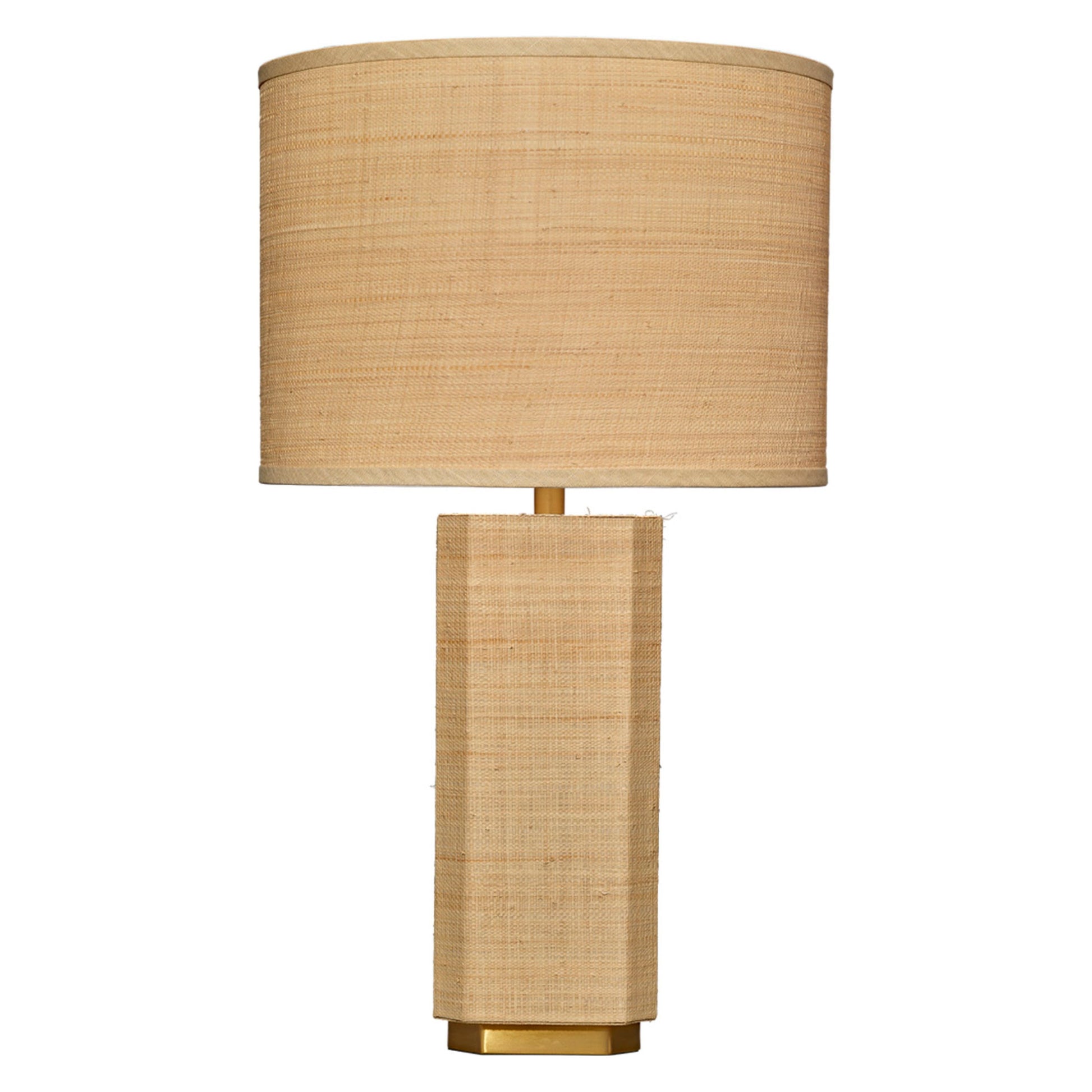 Utopia Raffia Table Lamp with Raffia Shade by Jamie Young