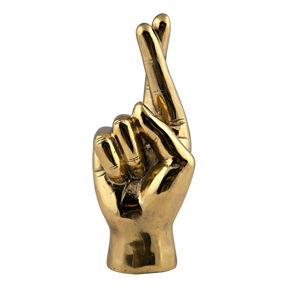 Fingers Crossed, Brass by NOIR