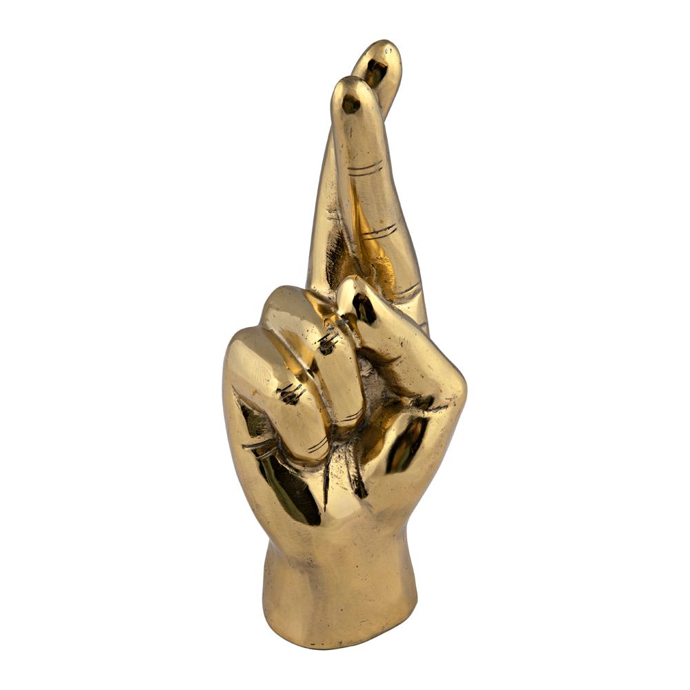 Fingers Crossed, Brass by NOIR