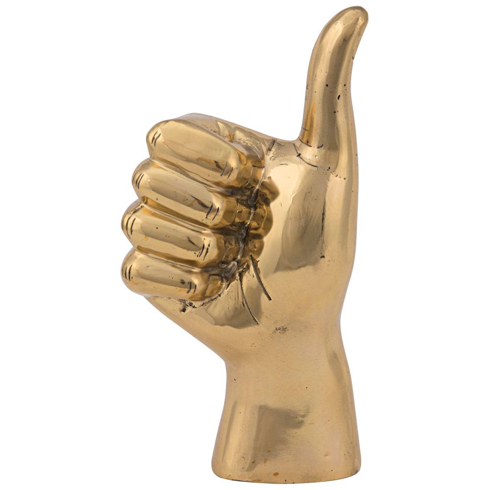 Thumbs Up, Brass by NOIR