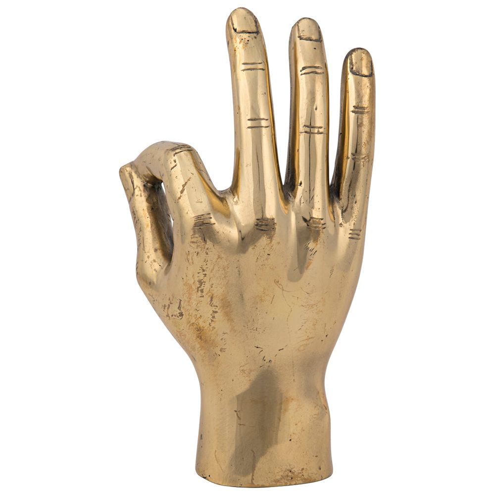 OK Sign, Brass by NOIR