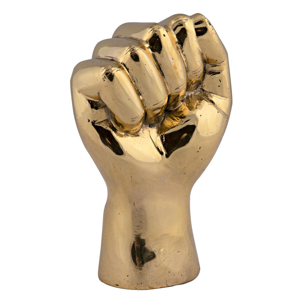 The Solidarity Fist, Brass by NOIR