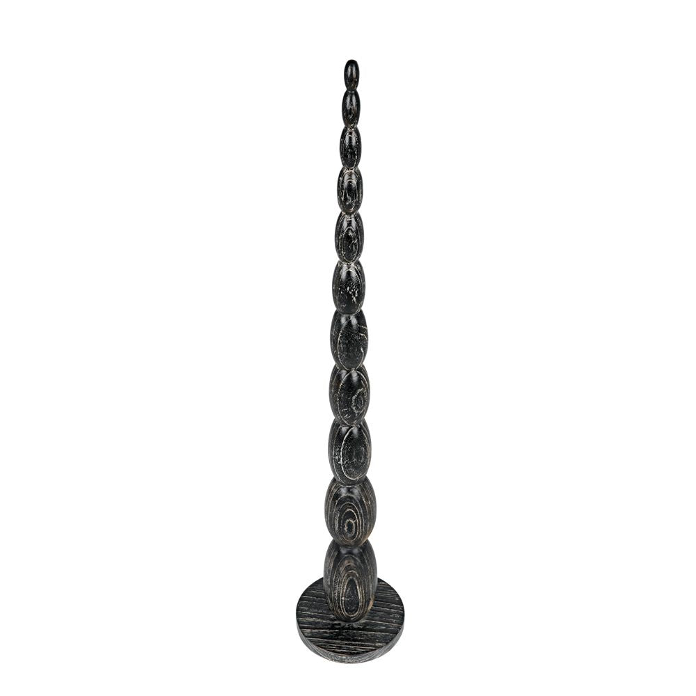 Freia Sculpture, Cinder Black by NOIR