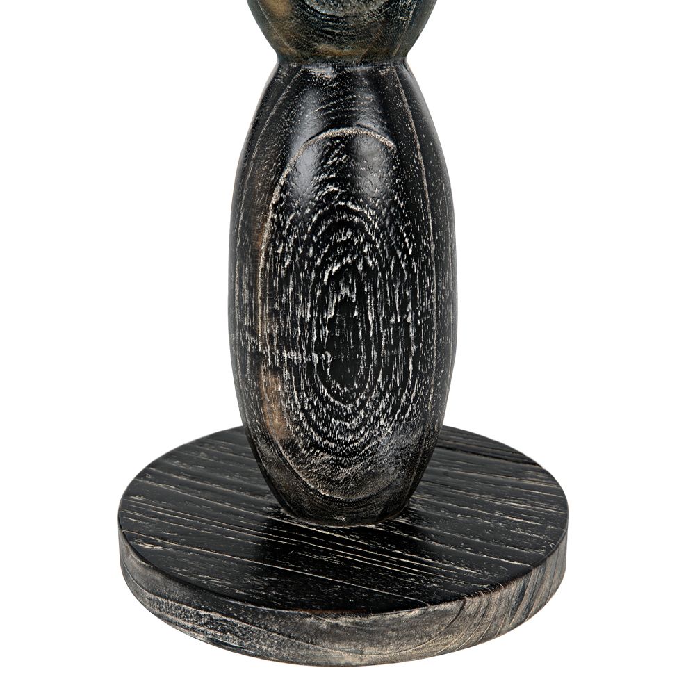 Freia Sculpture, Cinder Black by NOIR