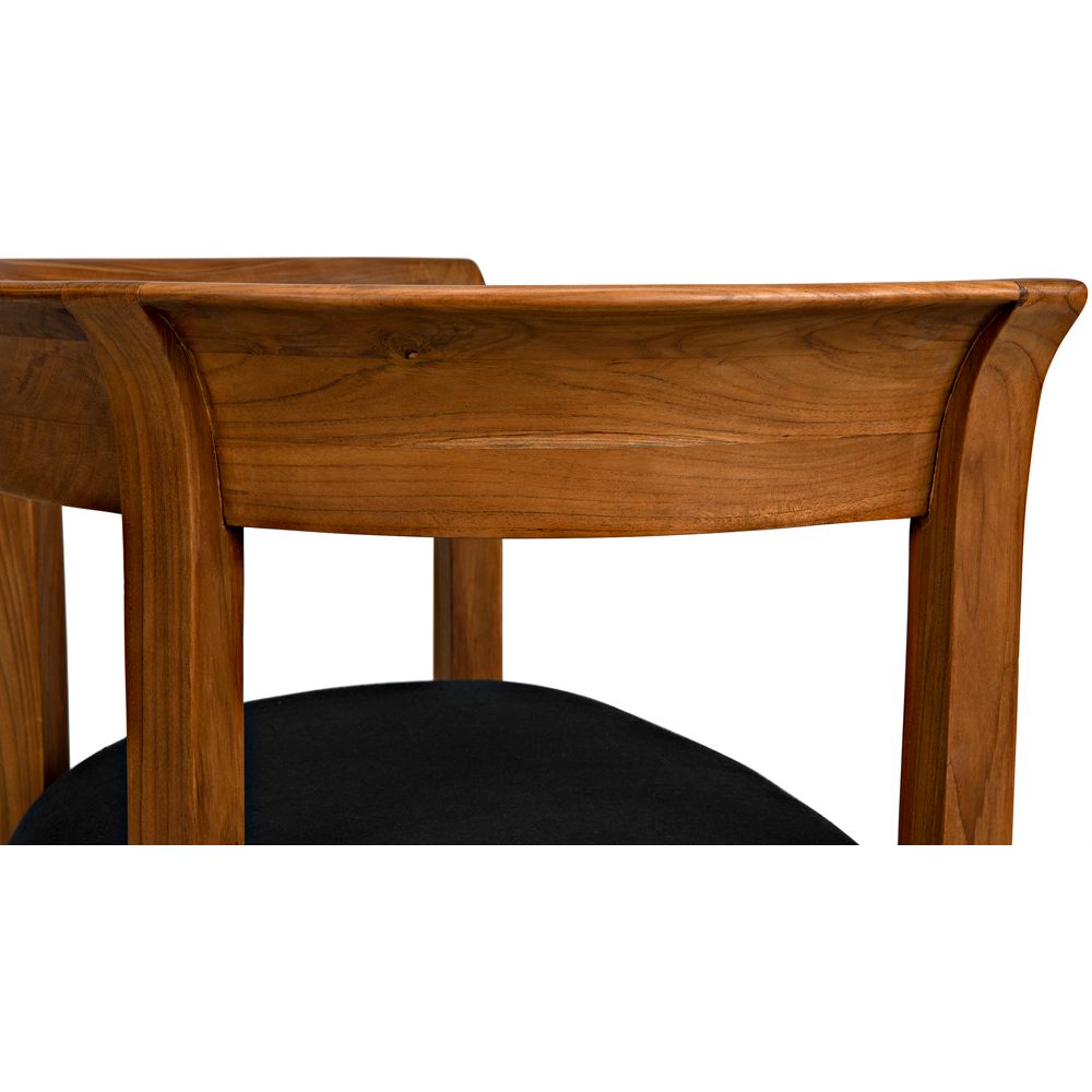 Webster Club Chair, Teak by NOIR