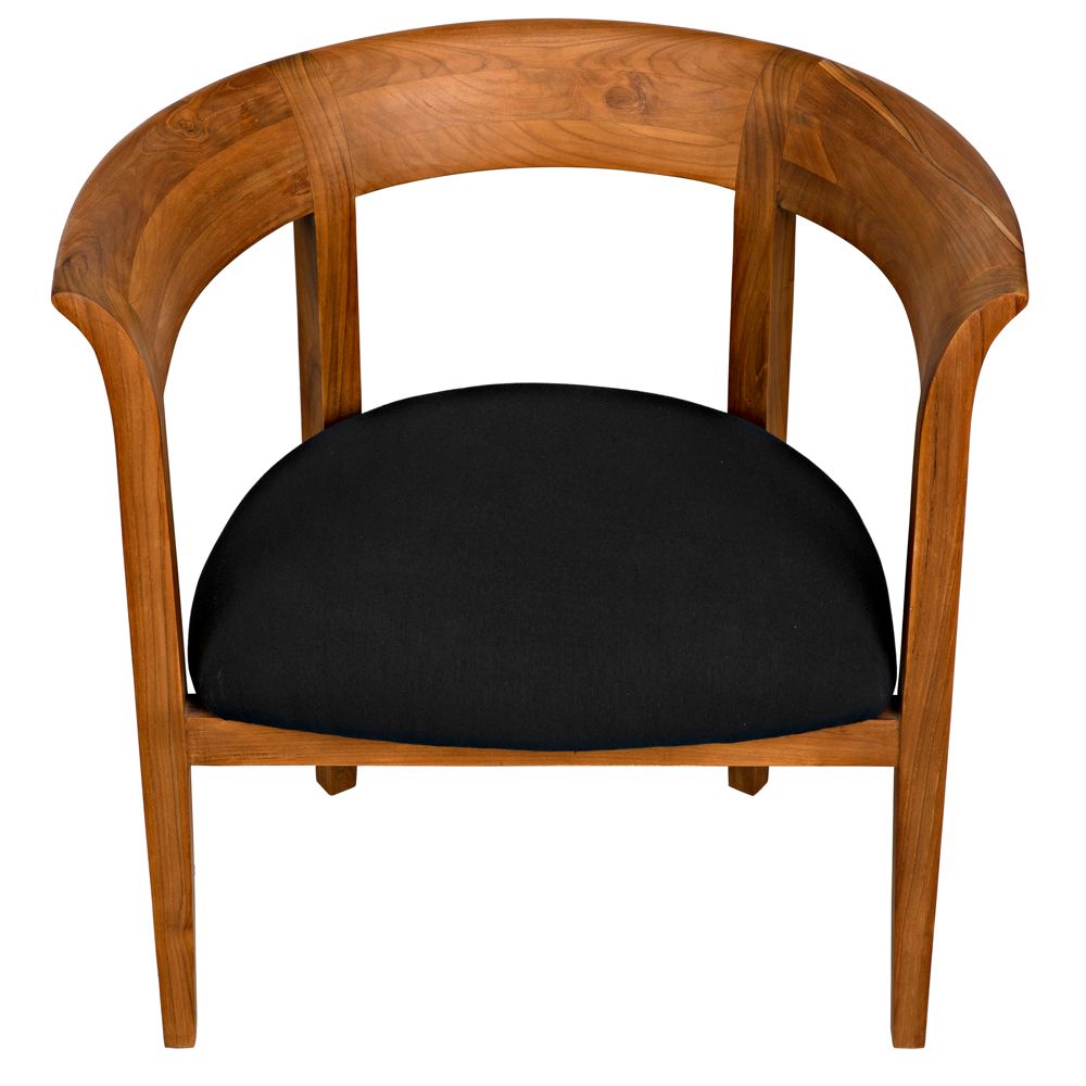 Webster Club Chair, Teak by NOIR