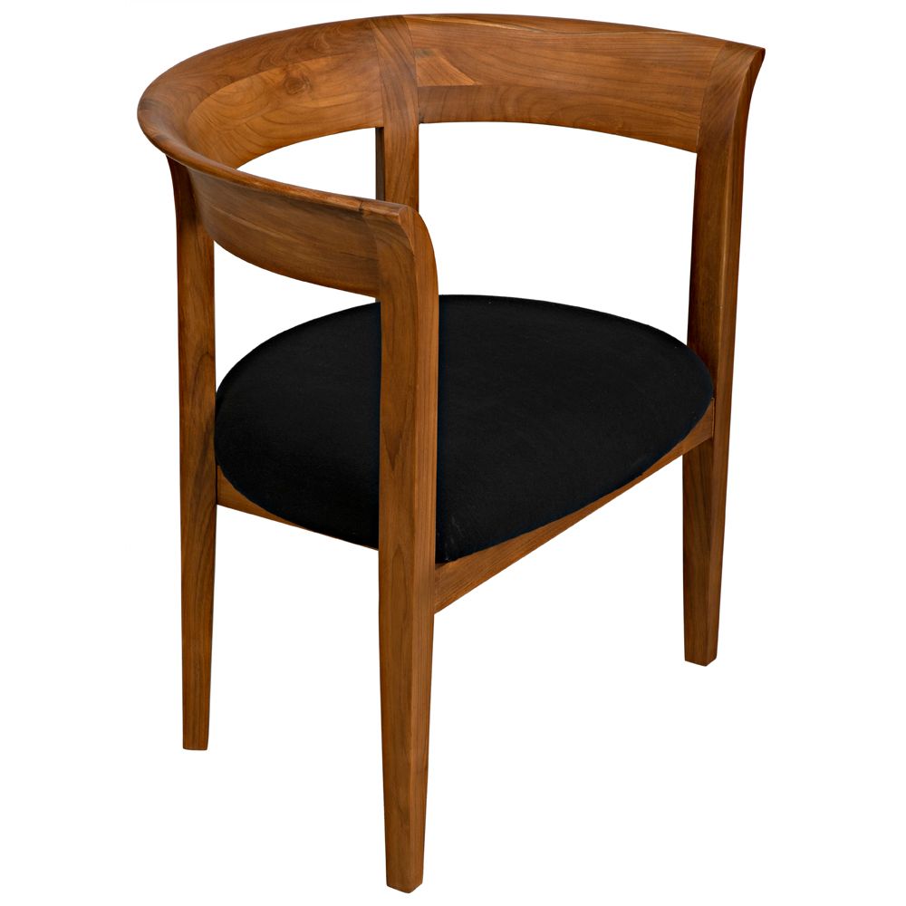 Webster Club Chair, Teak by NOIR