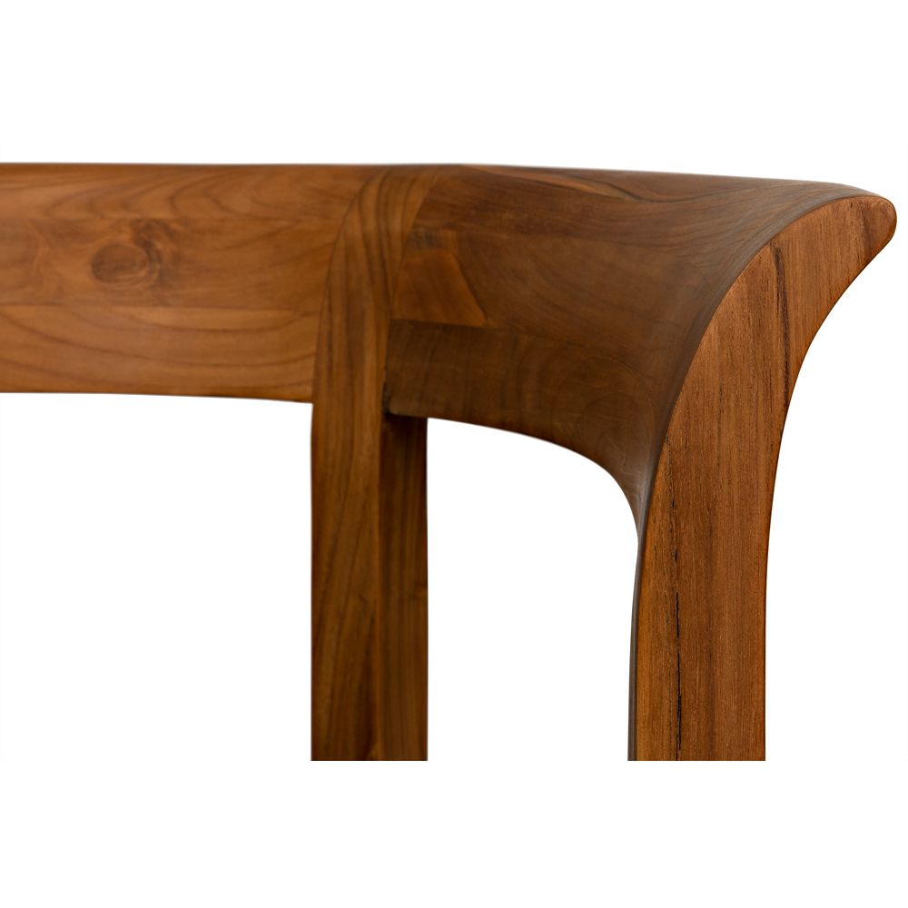 Webster Club Chair, Teak by NOIR