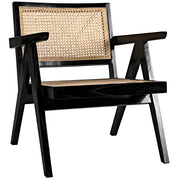 James Relax Chair, Charcoal Black by NOIR