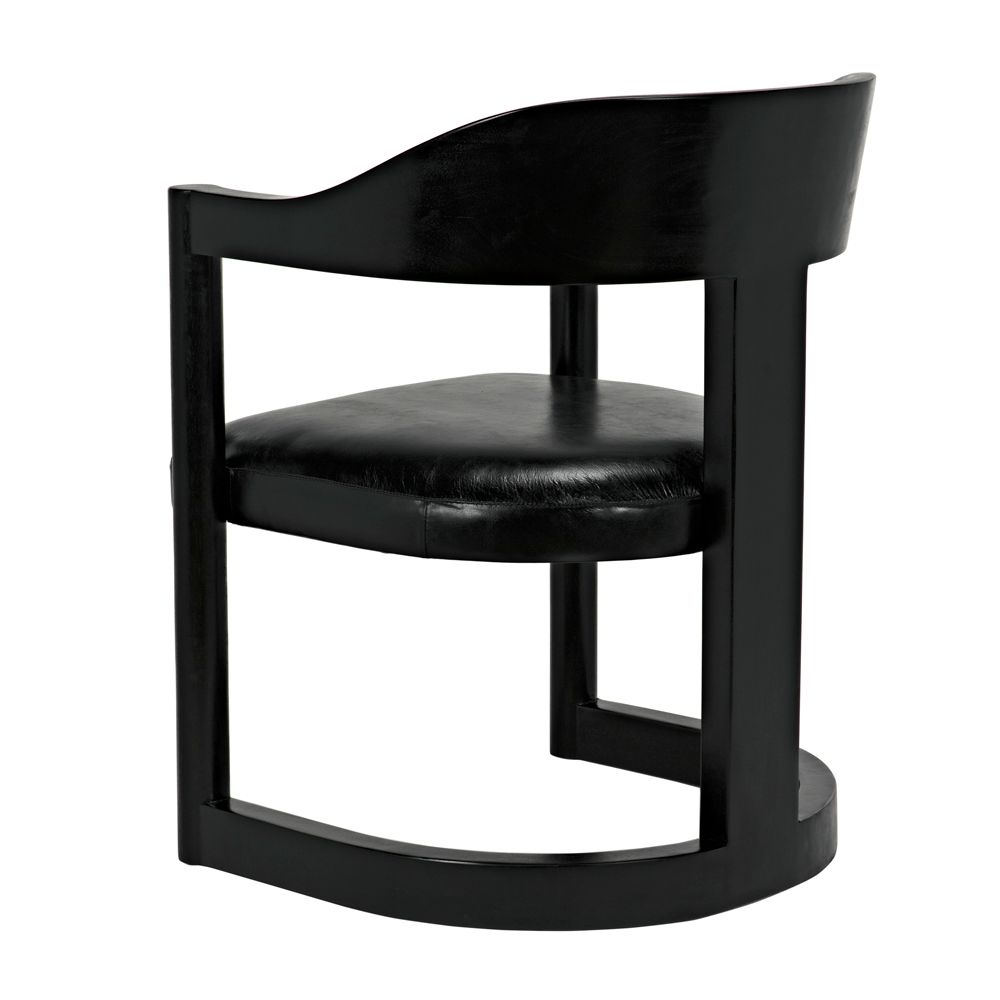 Mccormick Chair, Charcoal Black by NOIR