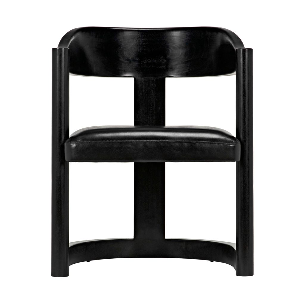 Mccormick Chair, Charcoal Black by NOIR